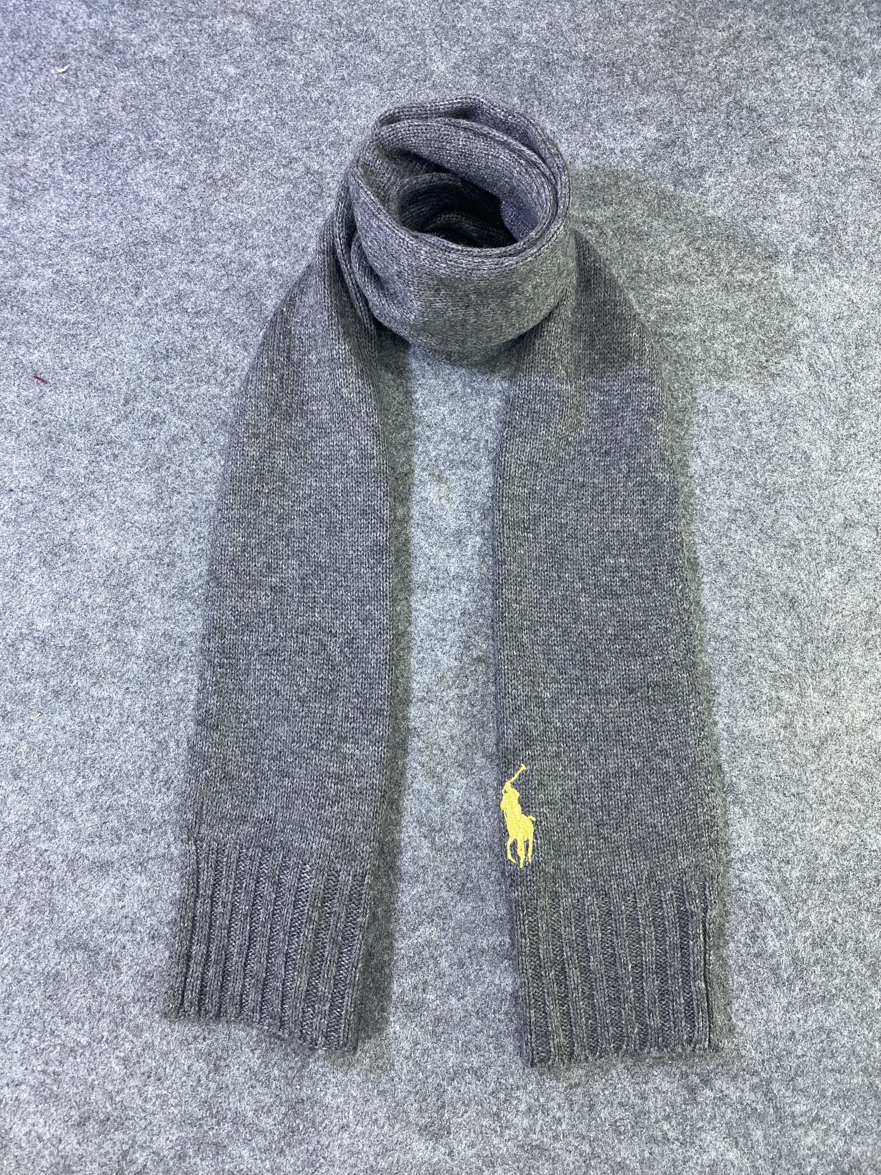 Polo Ralph Lauren × Vintage Polo Ralph Lauren Scarf / Muffler / Neckwear -T1025 Size ONE SIZE - 1 Thumbnail