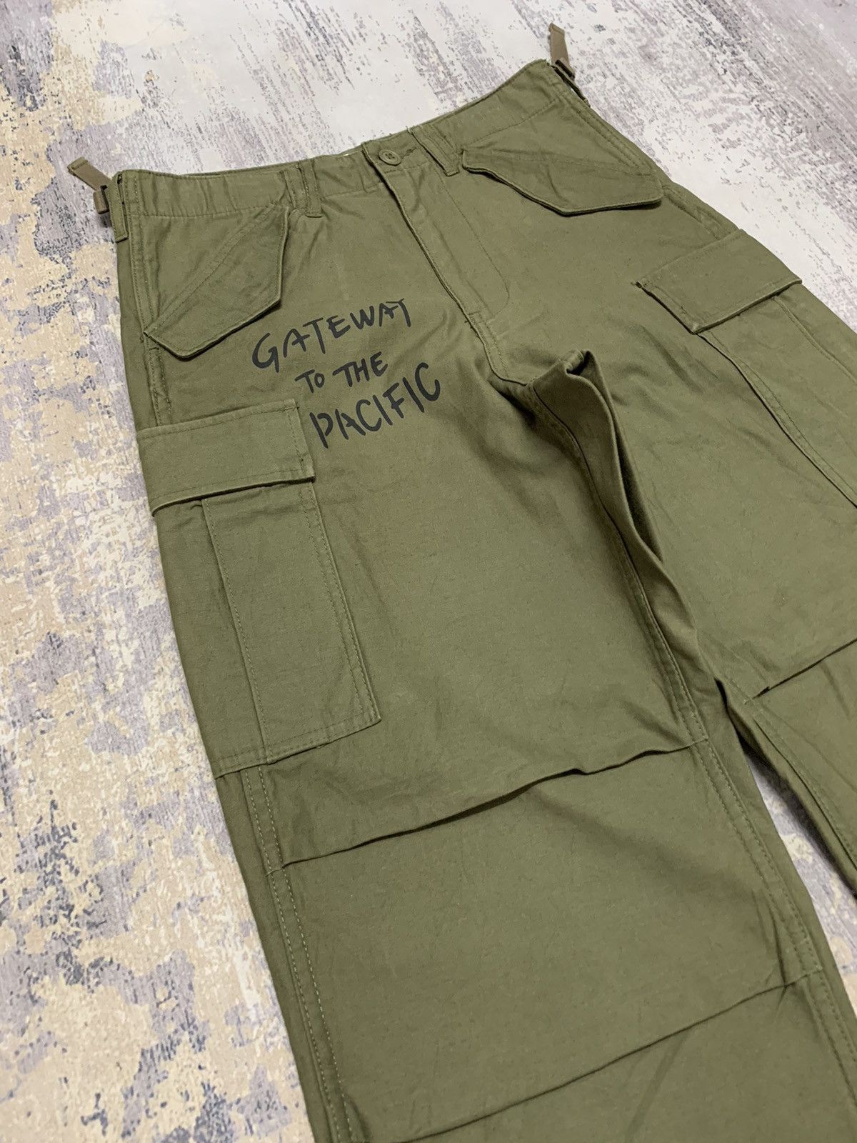 Avirex Seditionaries Anarchy Avirex Baggy Cargo Pant 30x28.5 Size US 30 / EU 46 - 3 Thumbnail