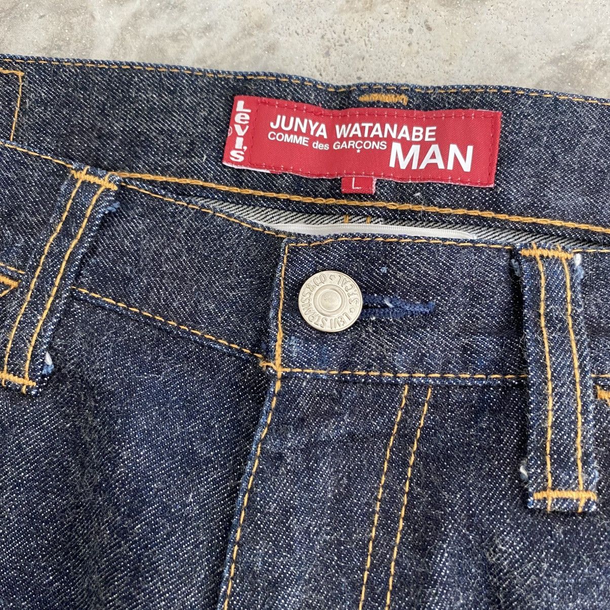 Junya Watanabe × Levi's SS09 Levis X Junya Watanabe Reconstruct Calico Trimmed Jeans Size US 34 / EU 50 - 6 Thumbnail