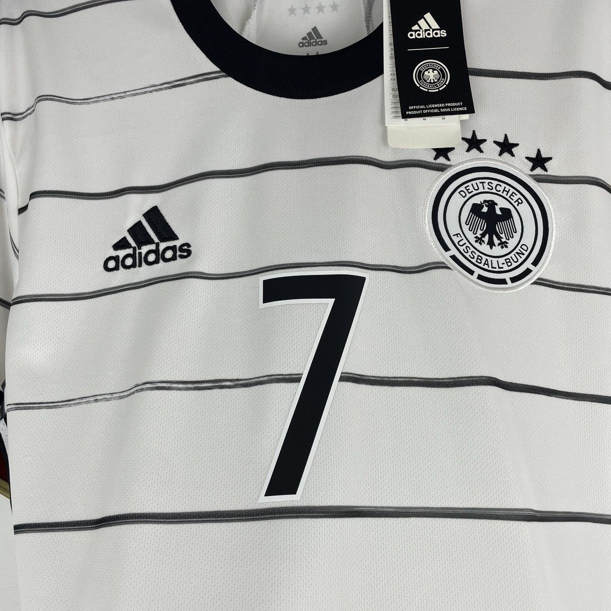 Adidas Germany Kai Havertz Home Jersey Adidas Genuine 2019/2021 Size US M / EU 48-50 / 2 - 3 Thumbnail
