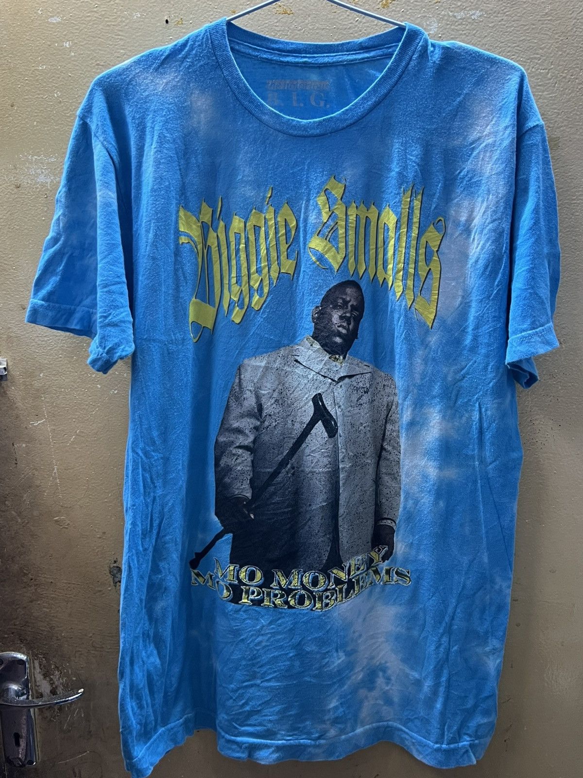 Band Tees The notorious BIG tie dye blue tee Size US M / EU 48-50 / 2 - 1 Thumbnail