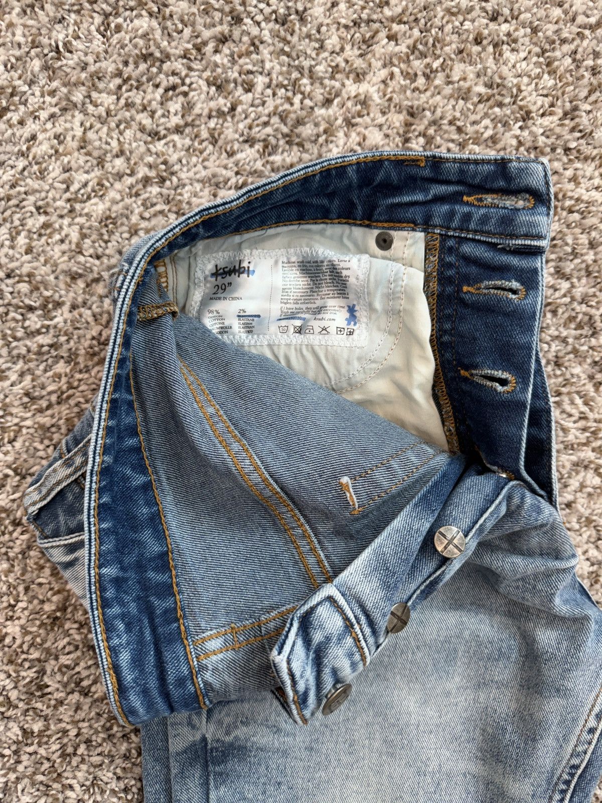 Ksubi Ksubi Chitch Pure Dynamite Jeans Size US 29 - 6 Thumbnail