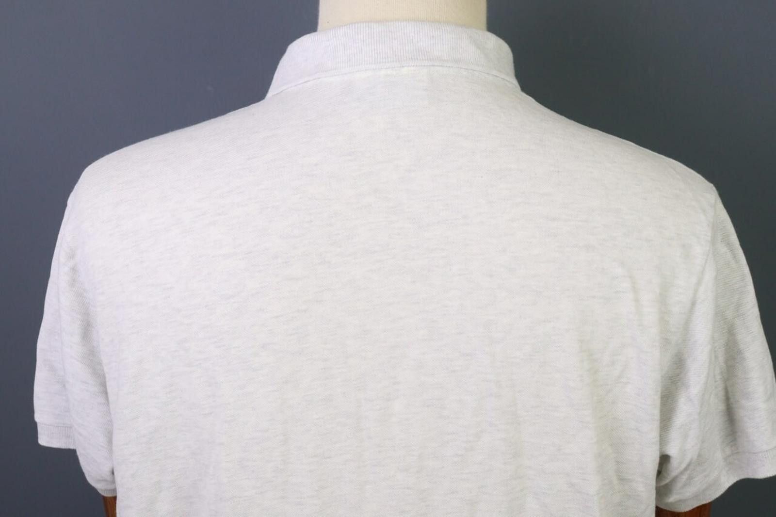 Lacoste Lacoste Classic Fit Gray Short Sleeve Polo Shirt Size 6 / XL Size US XL / EU 56 / 4 - 10 Thumbnail