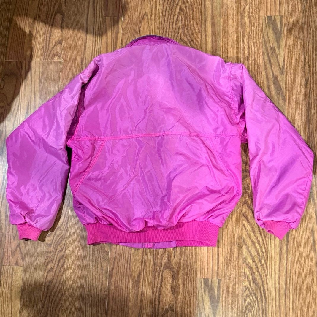 Patagonia Vintage Patagonia Pink Fleece-Lined Bomber Jacket Size S / US 4 / IT 40 - 3 Thumbnail