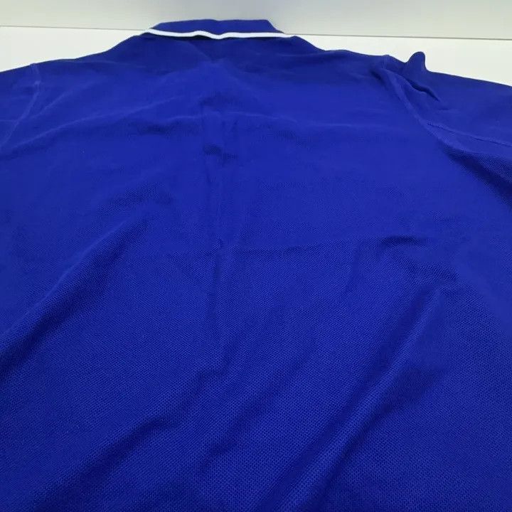 Burberry Burberry Burberry Men's Blue Cotton Short Sleeve Polo-2507 Size US XL / EU 56 / 4 - 6 Thumbnail