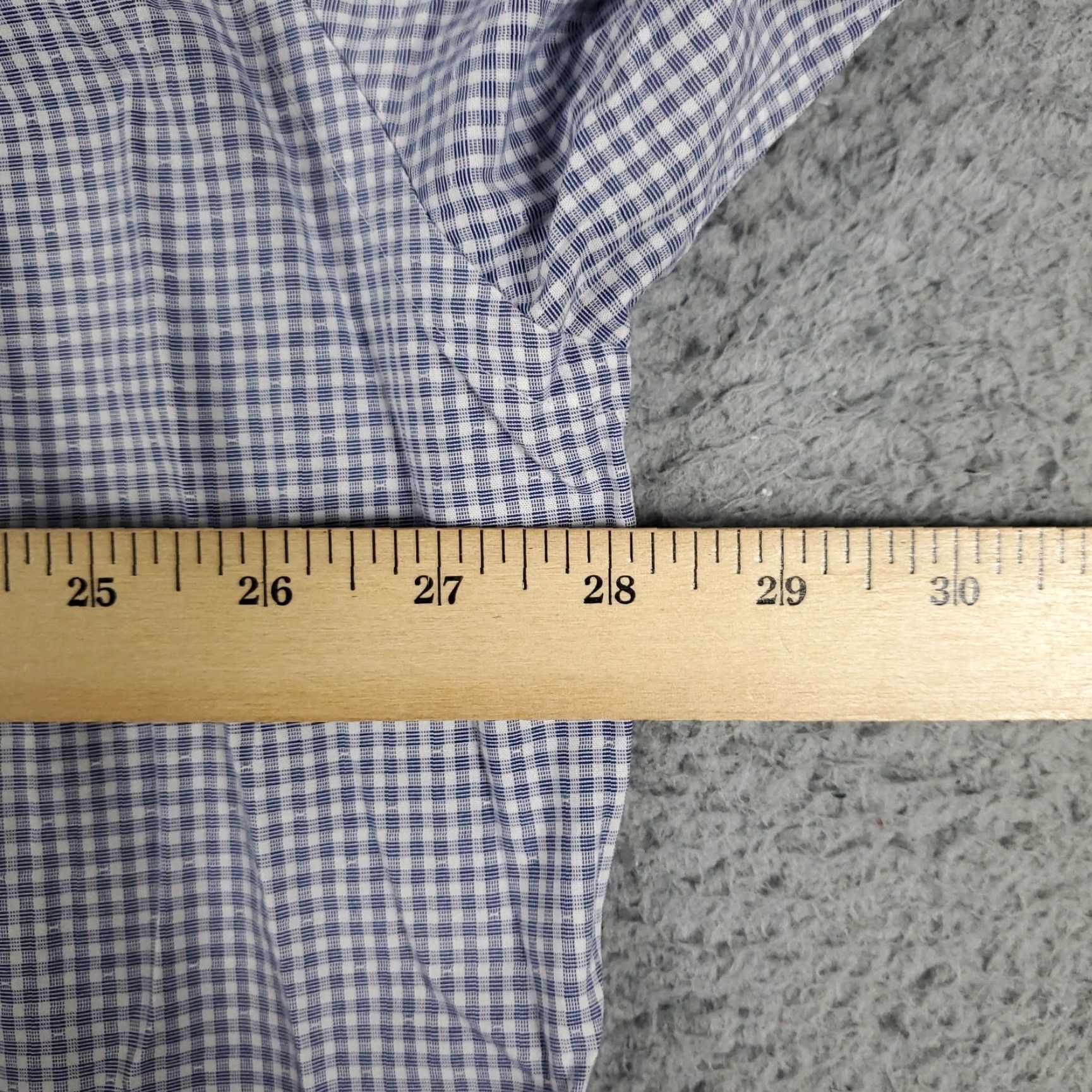 Tommy Hilfiger Tommy Hilfiger Shirt Mens 2XL Blue Plaid Button-Up Long Sleeve Casual Business Formal Workwear Size US XXL / EU 58 / 5 - 6 Thumbnail