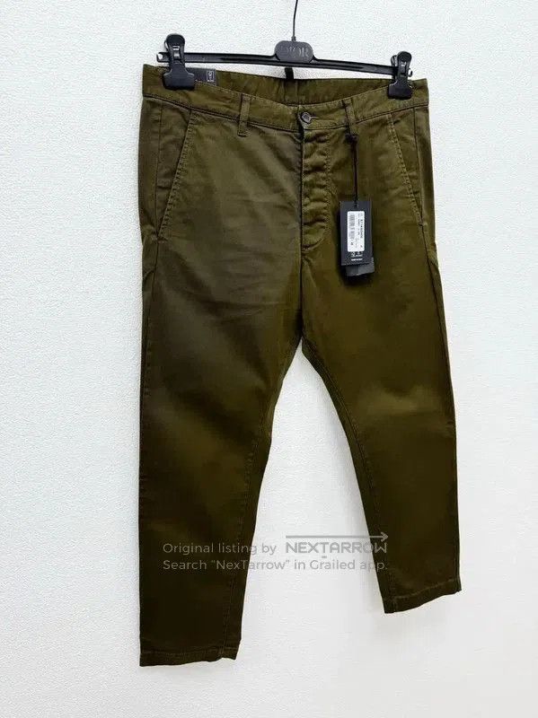 Dsquared2 DSQUARED2 Olive Green Men's Casual Pants . Size US 32 / EU 48 - 2 Thumbnail