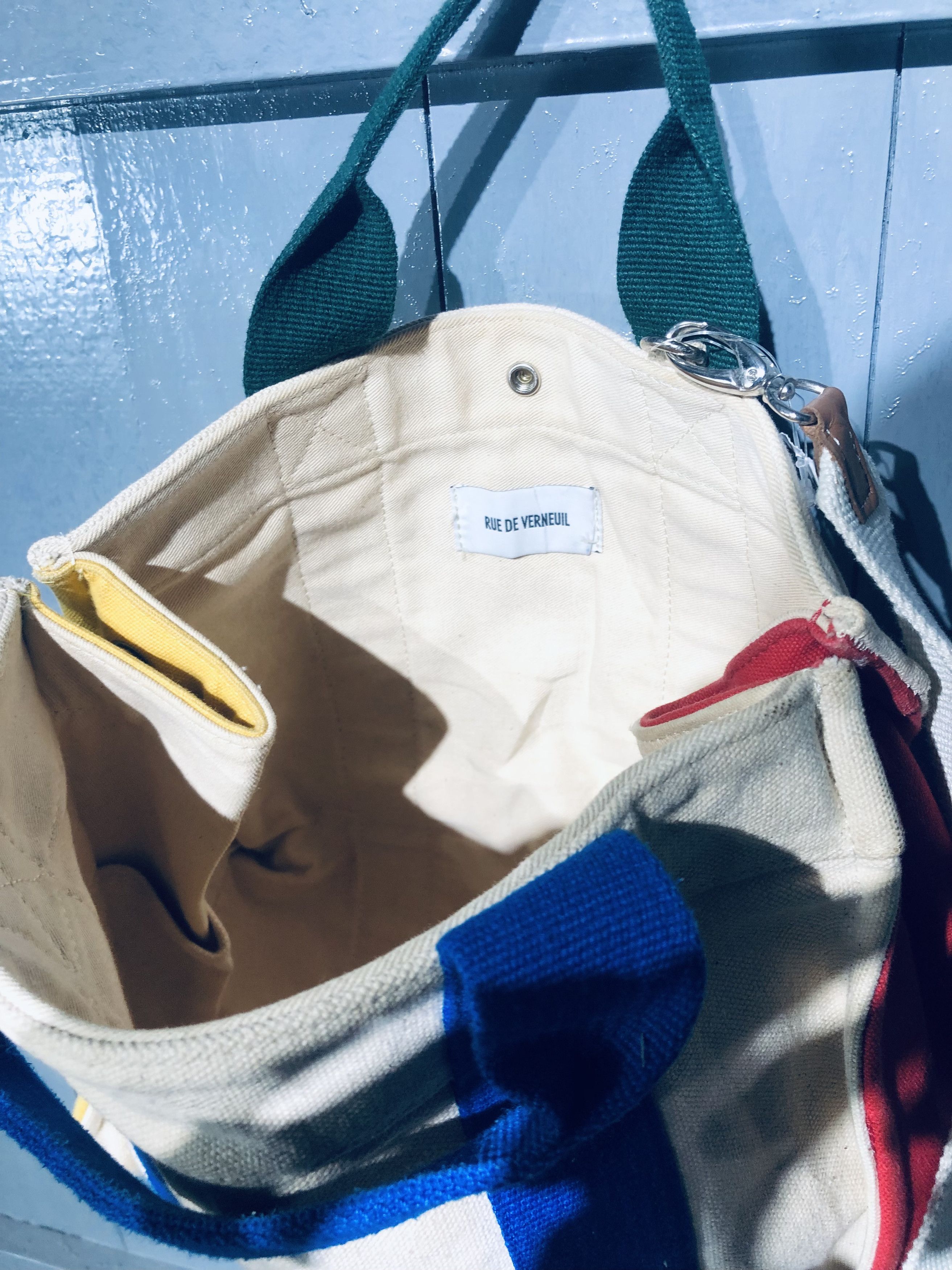 Canvas × Designer RUE DE VERNEUIL MULTICOLOR STYLE CANVAS CROSSBODY BAG Size ONE SIZE - 6 Thumbnail