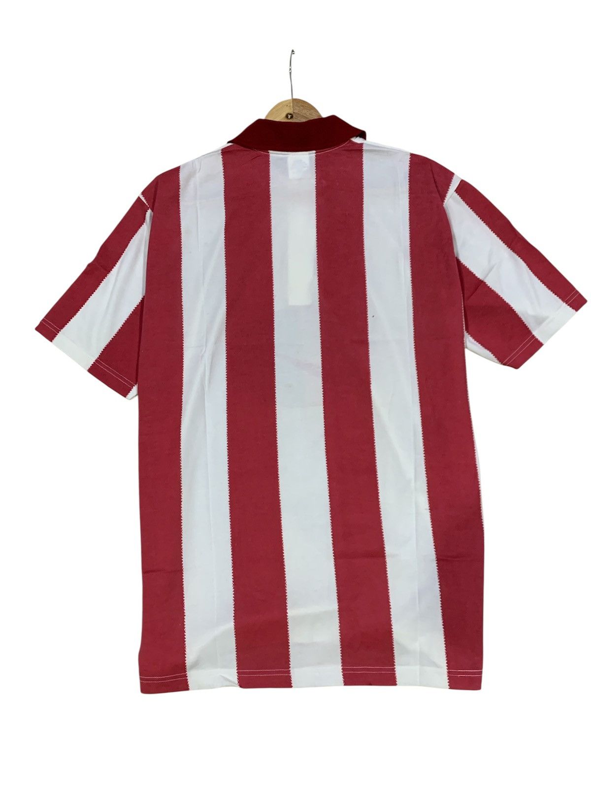 Nike Vtg 90s Nike Oval Bootleg Collar Stripe Polo New Old Stock Size US L / EU 52-54 / 3 - 5 Thumbnail