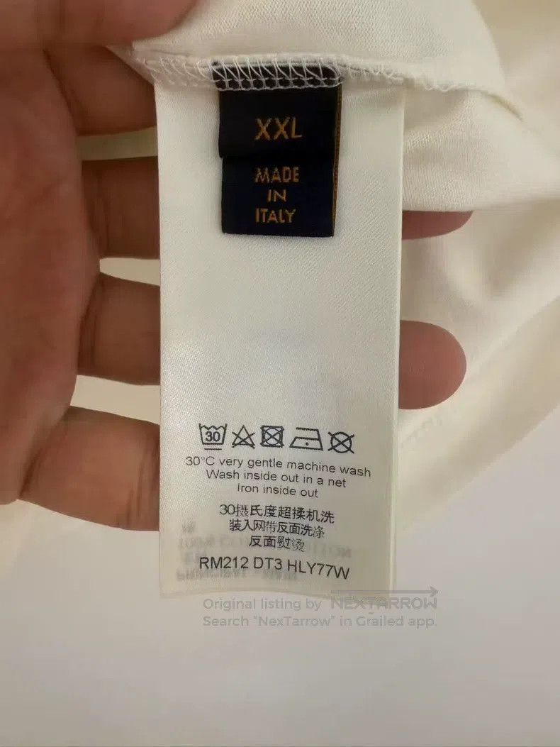 Louis Vuitton Louis Vuitton Beige neon oil painting portrait logo short Size US XXL / EU 58 / 5 - 5 Thumbnail