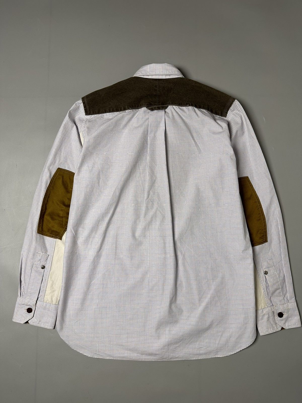 Comme des Garcons × Junya Watanabe Junya Watanabe Checked Shirt in White Cotton Size US XS / EU 42 / 0 - 12 Thumbnail