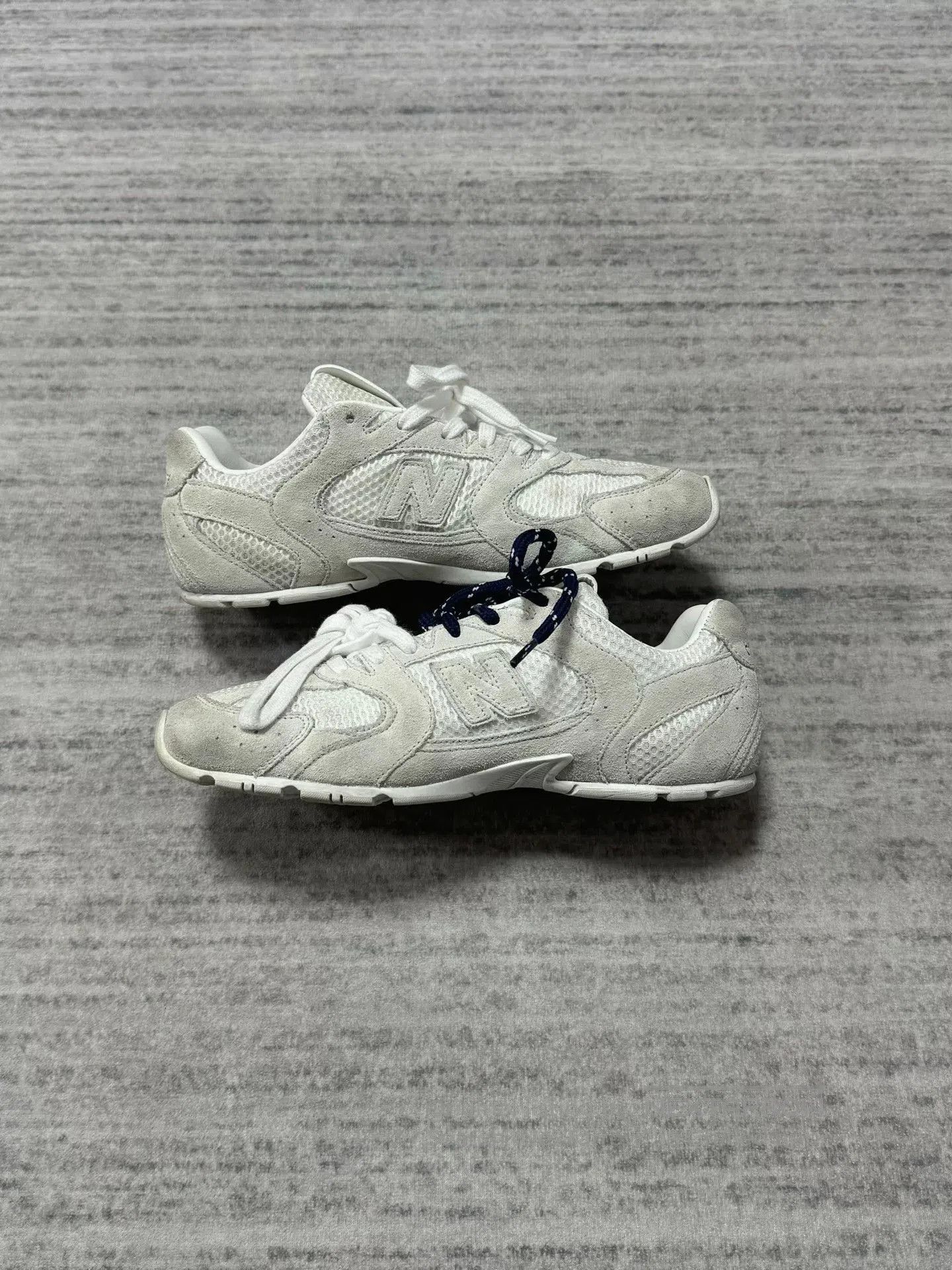 Miu Miu Miu Miu x NB530SL White Mesh Sneakers. Size US 6 / IT 36 - 4 Thumbnail