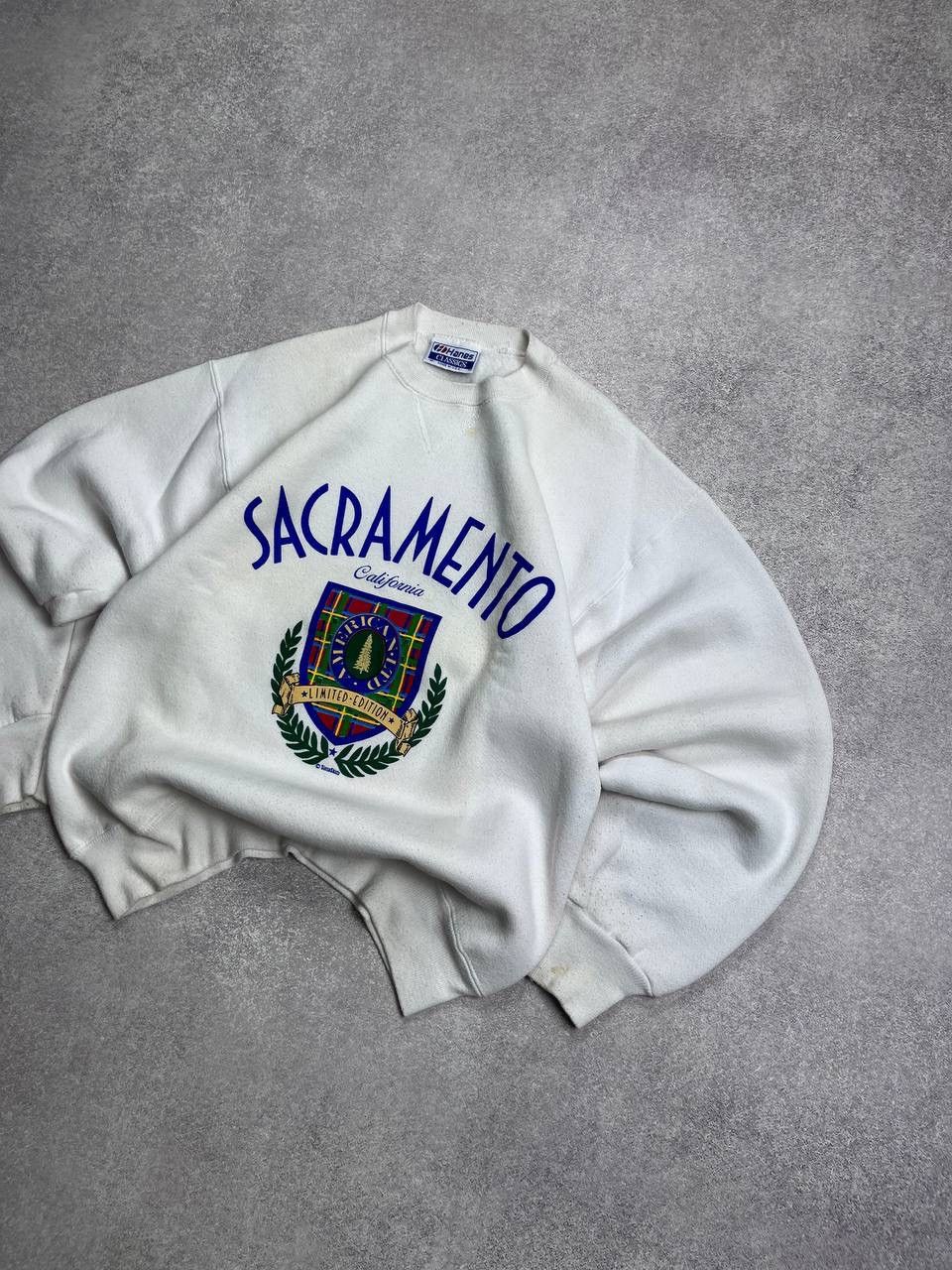 Vintage Vintage Sacramento Boxy Sweatshirt M Size US M / EU 48-50 / 2 - 2 Thumbnail