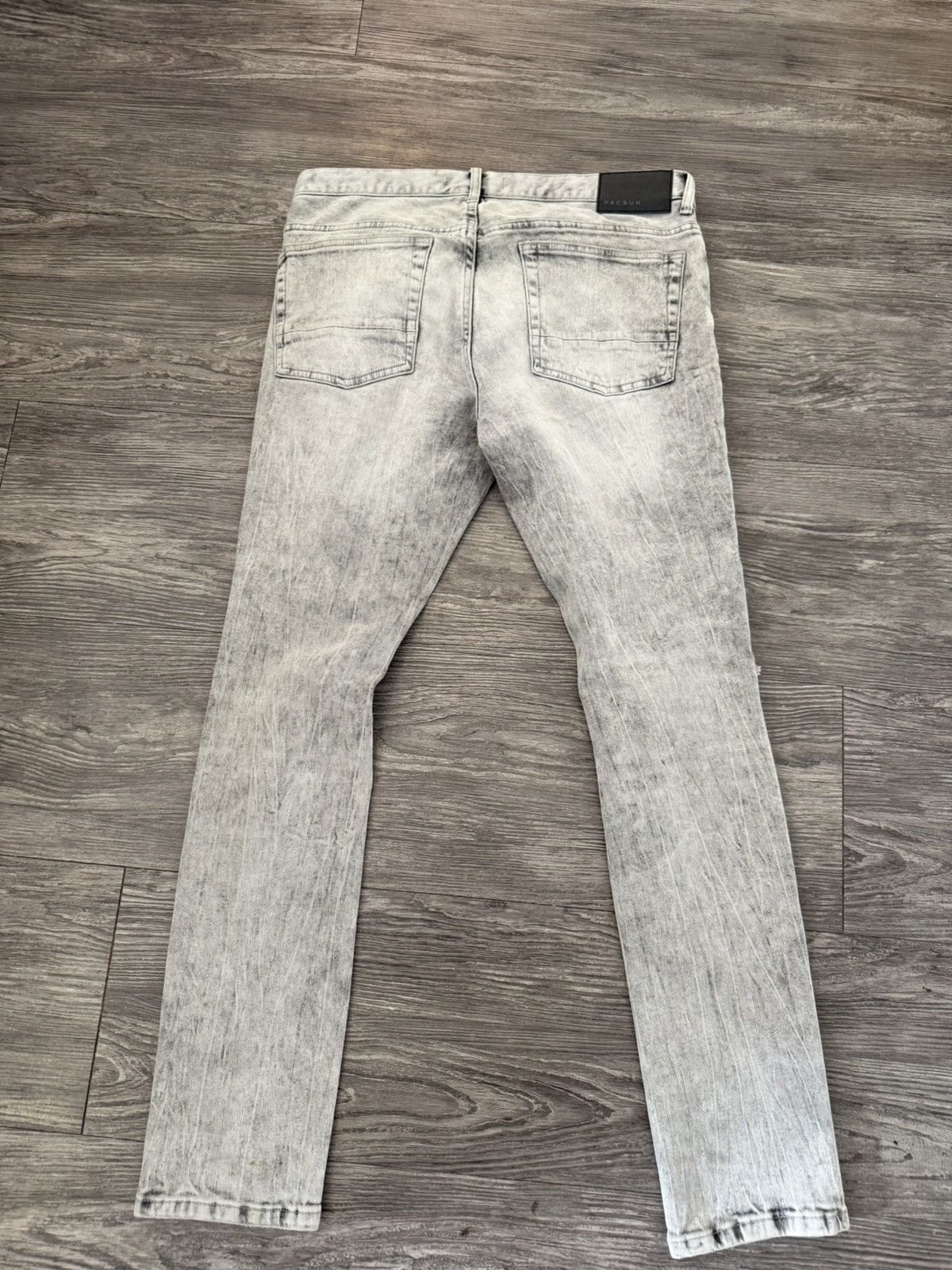 Pacsun Pacsun Skinny Gray Jeans Size US 32 / EU 48 - 2 Thumbnail