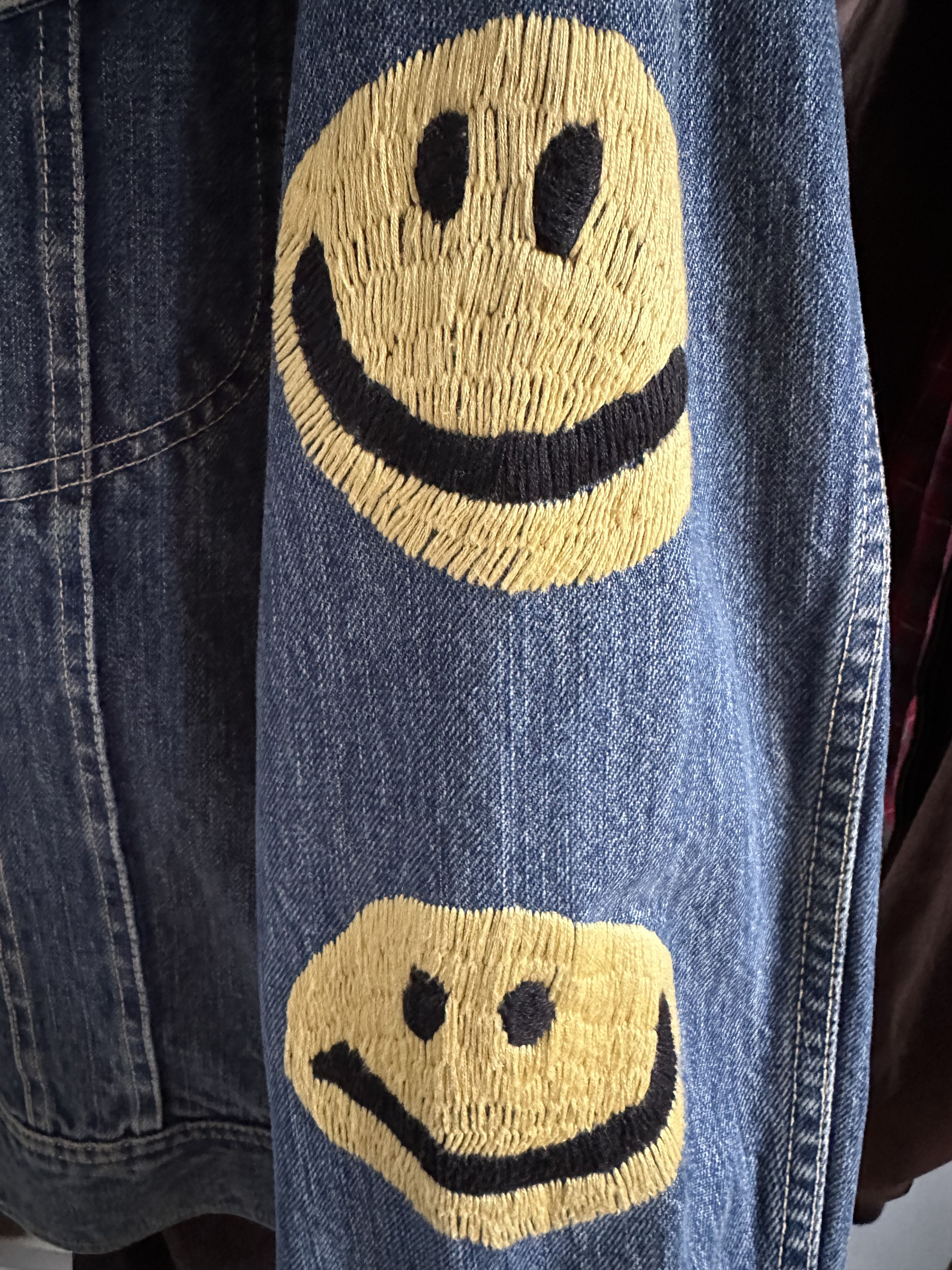 Kapital Kapital Smiley Denim Jacket Size US M / EU 48-50 / 2 - 4 Thumbnail