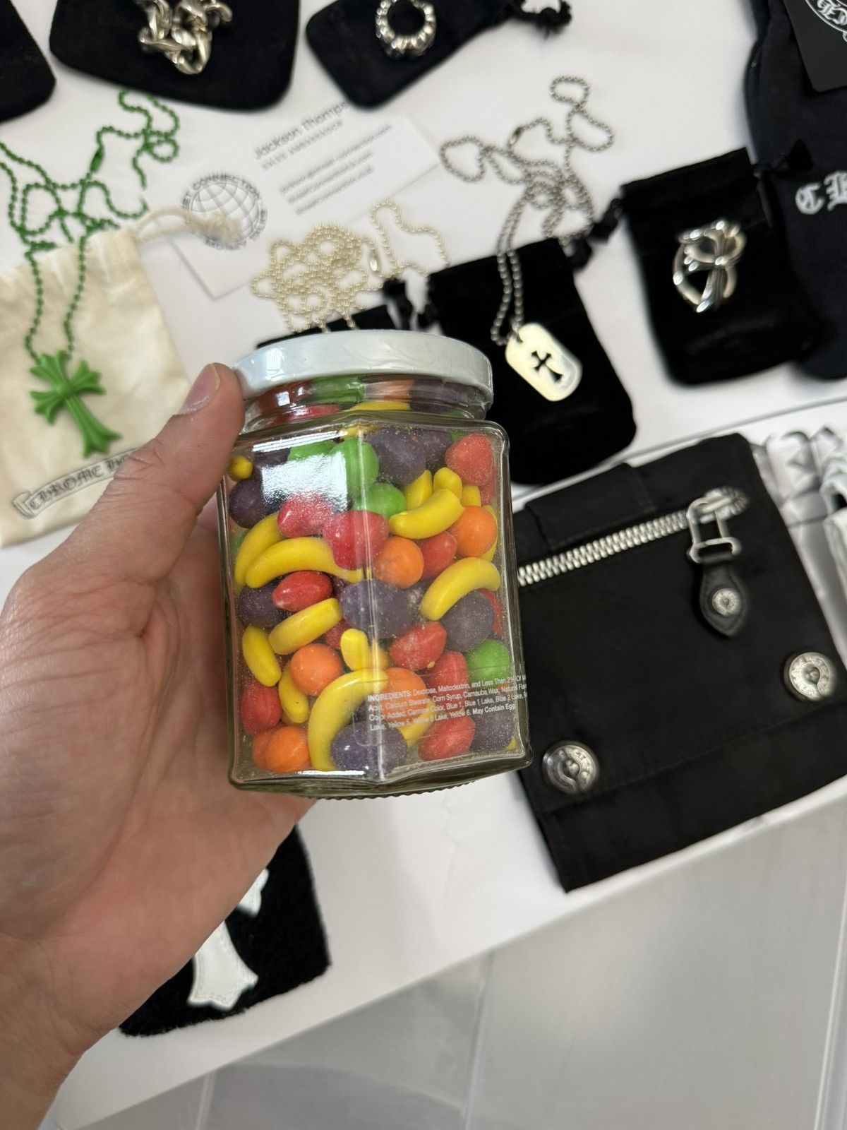 Chrome Hearts CHROME HEARTS ASSORTED JAR OF CANDY SEALED AUTHENTIC EXPIRED Size ONE SIZE - 4 Thumbnail