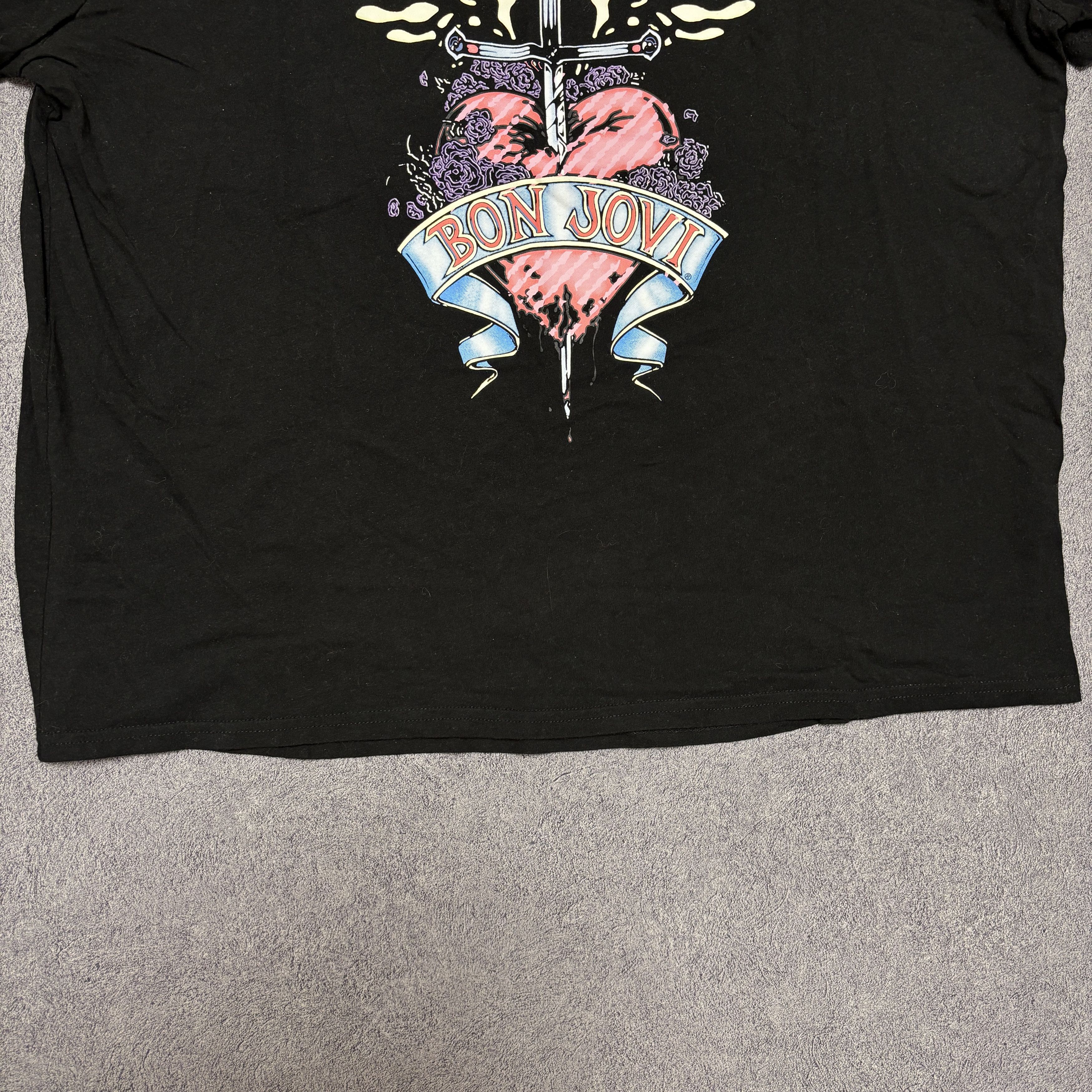 Band Tees × Bon Jovi × Vintage Bon Jovi Shirt Vintage Band Tees Size US XL / EU 56 / 4 - 10 Thumbnail