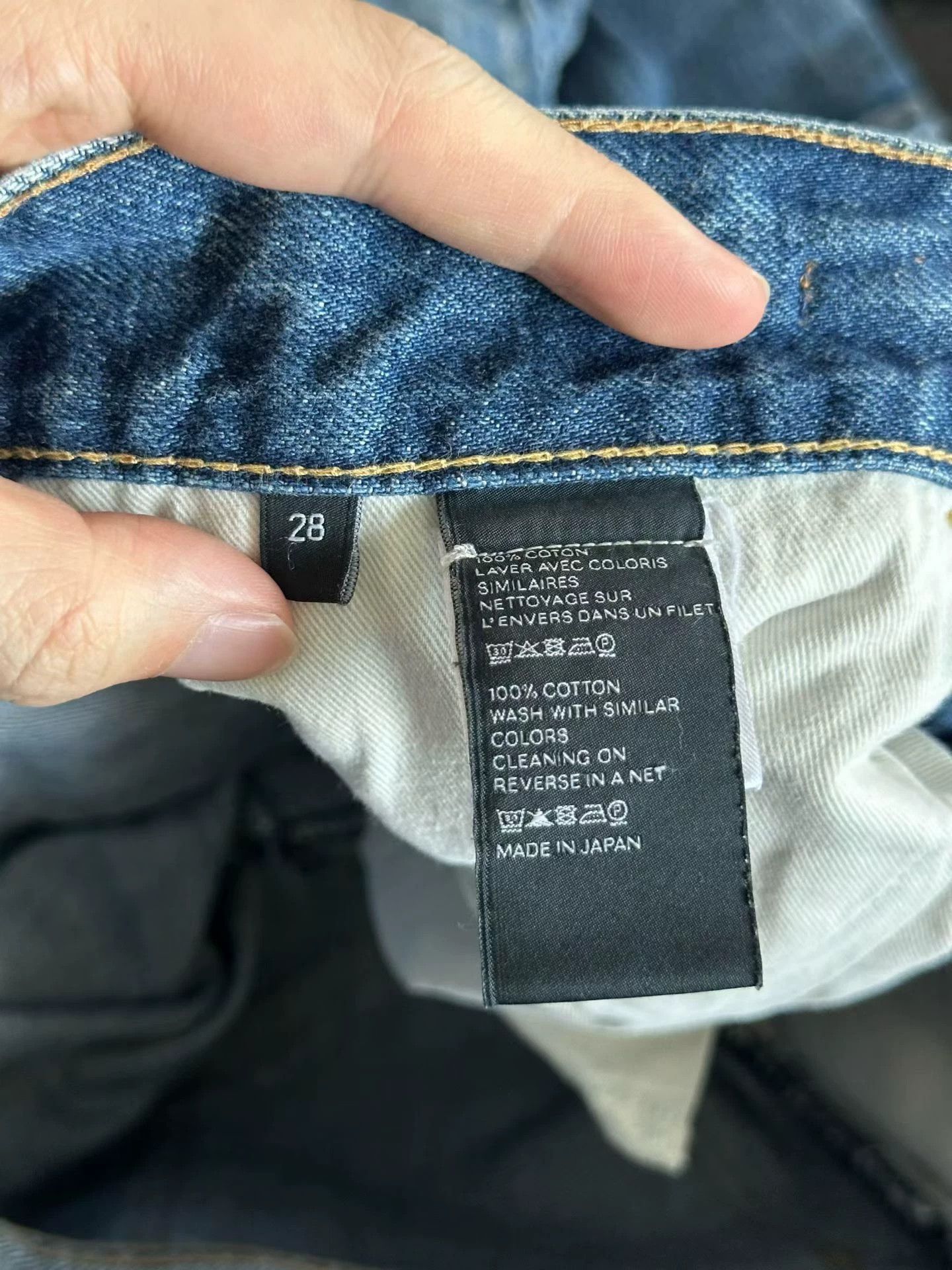 Celine Heart Triomphe Jeans W28 L100 98 New