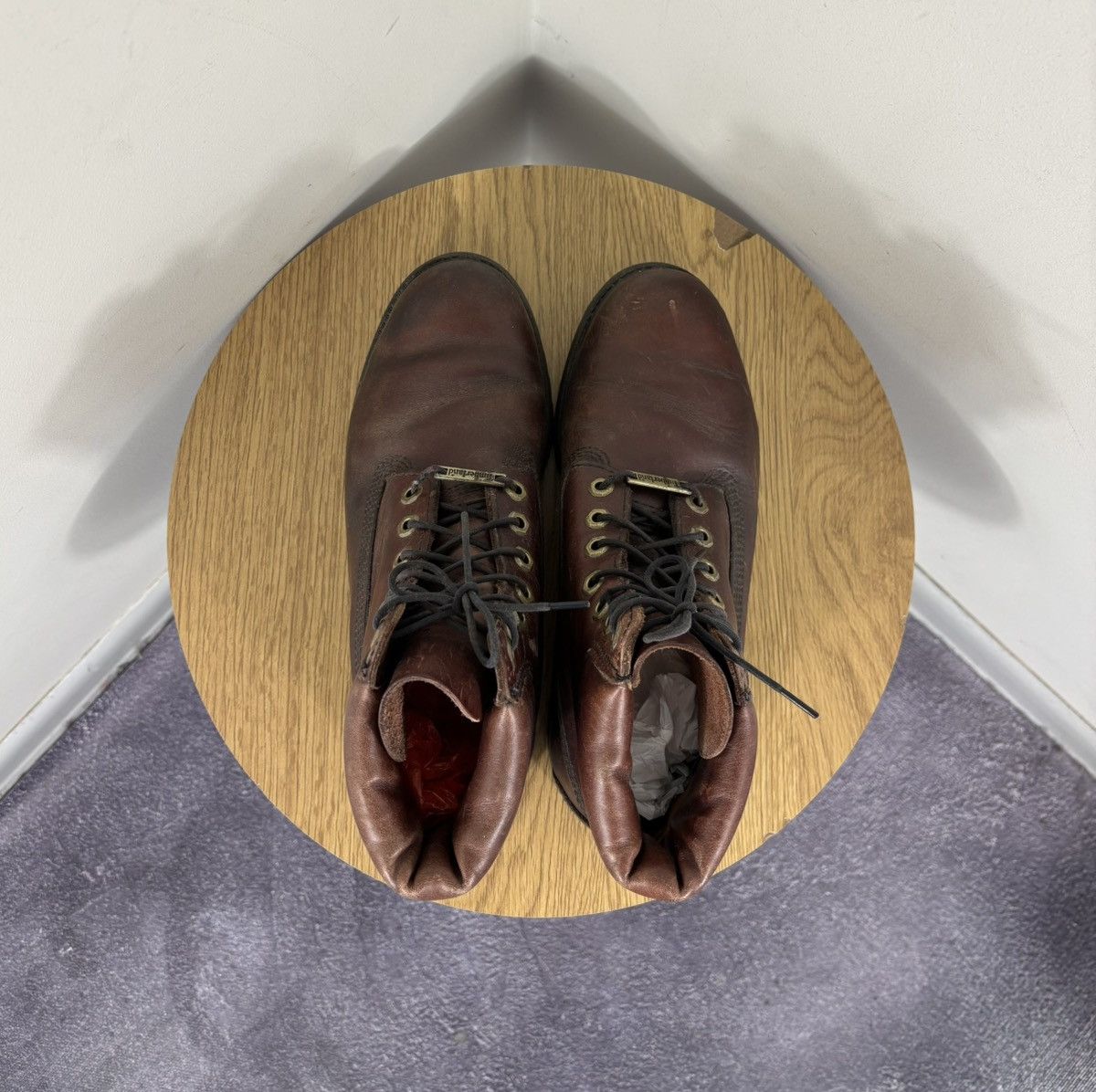 Timberland Timberland Men's 6-Inch Premium Waterproof Leather Boots Size US 7.5 / EU 40-41 - 13 Thumbnail
