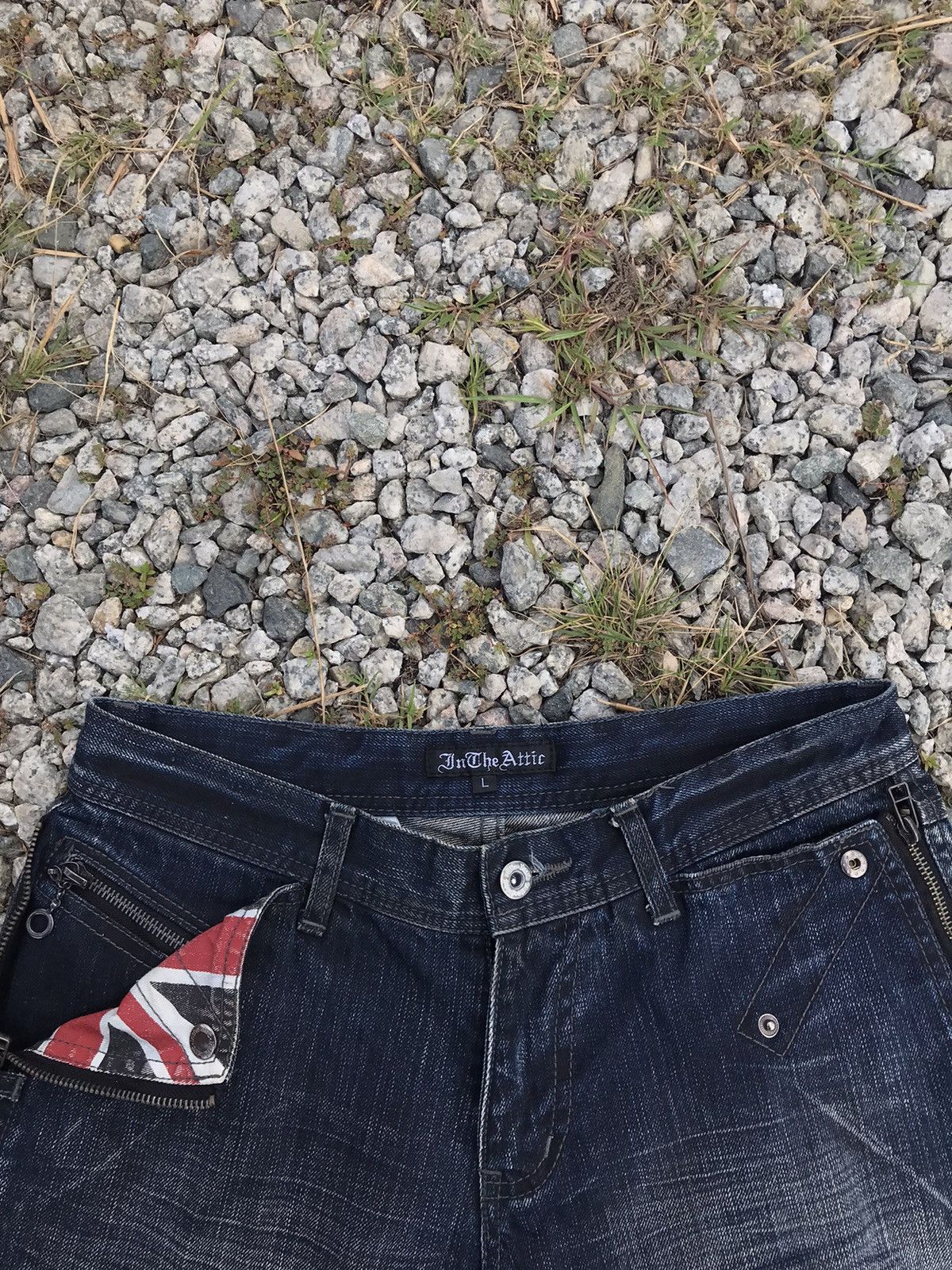 In The Attic Vintage In The Attic Bondage Style Denim Jeans Size US 32 / EU 48 - 5 Thumbnail