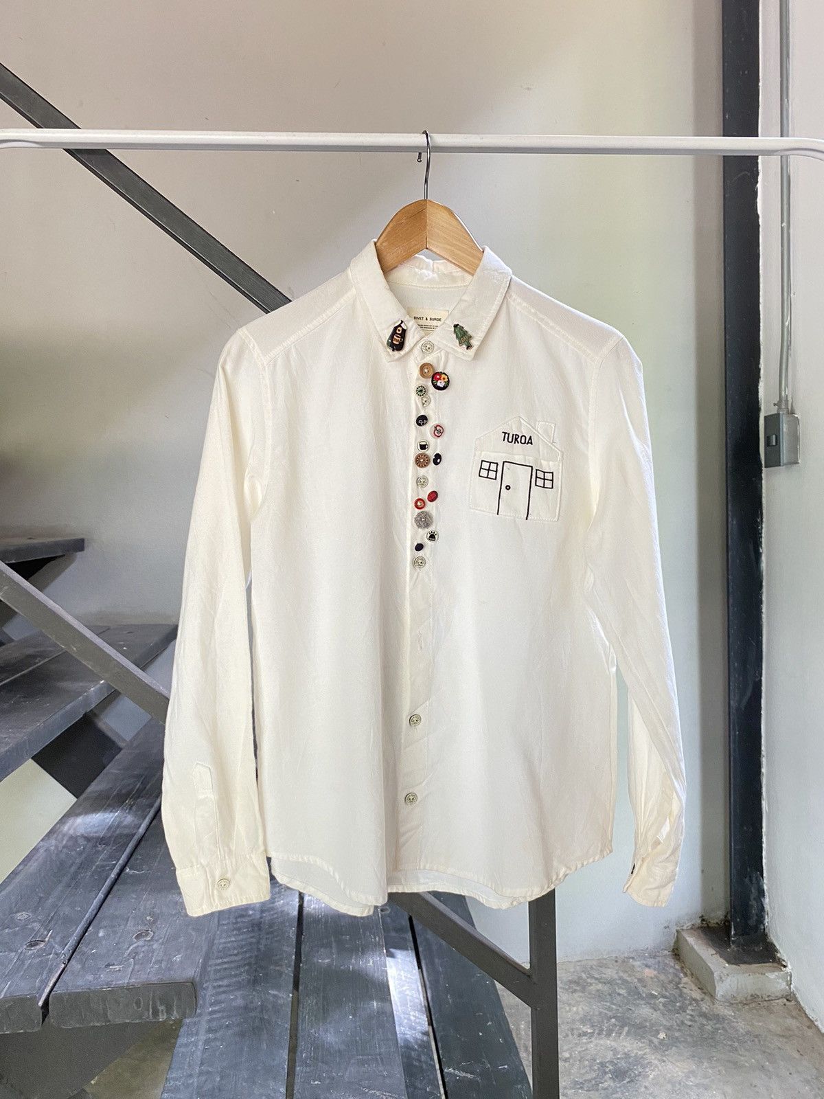 Designer × Japanese Brand RIVET & SURGE shirt Size US M / EU 48-50 / 2 - 17 Thumbnail