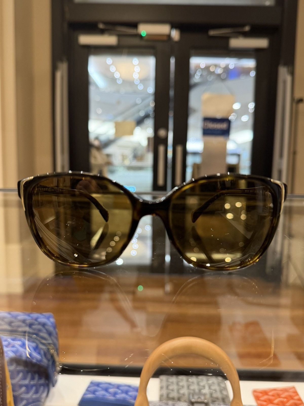 Prada Prada Round Sunglasses - Brown Size ONE SIZE - 2 Thumbnail