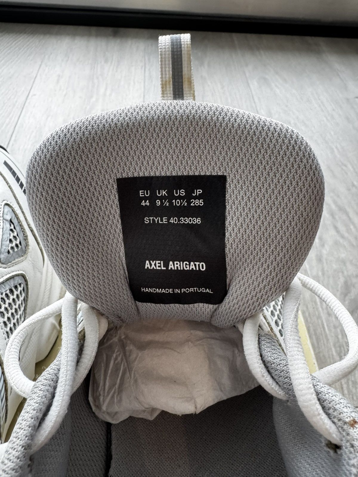 Axel Arigato Axel Arigato White Marathon Runners Size US 10.5 / EU 43-44 - 7 Thumbnail