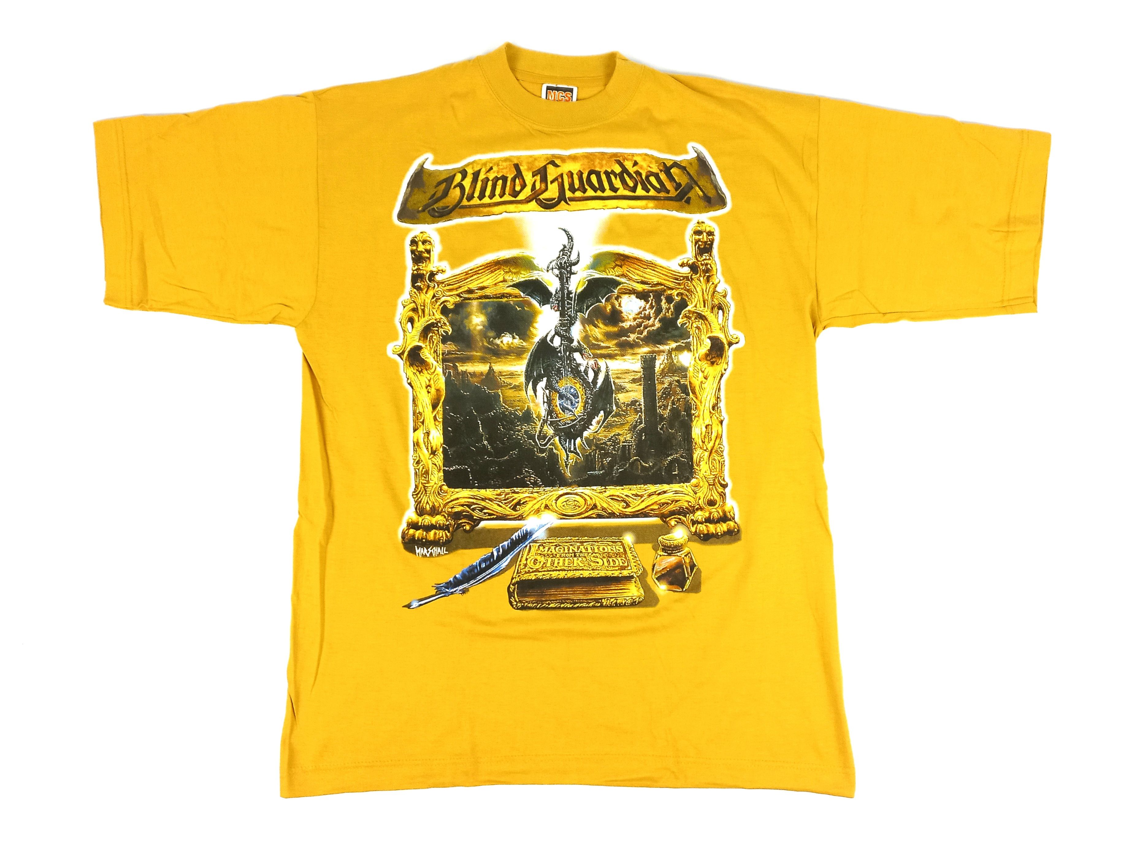 Band Tees × Vintage Blind Guardian vintage t-shirt 90s Size US XL / EU 56 / 4 - 2 Thumbnail