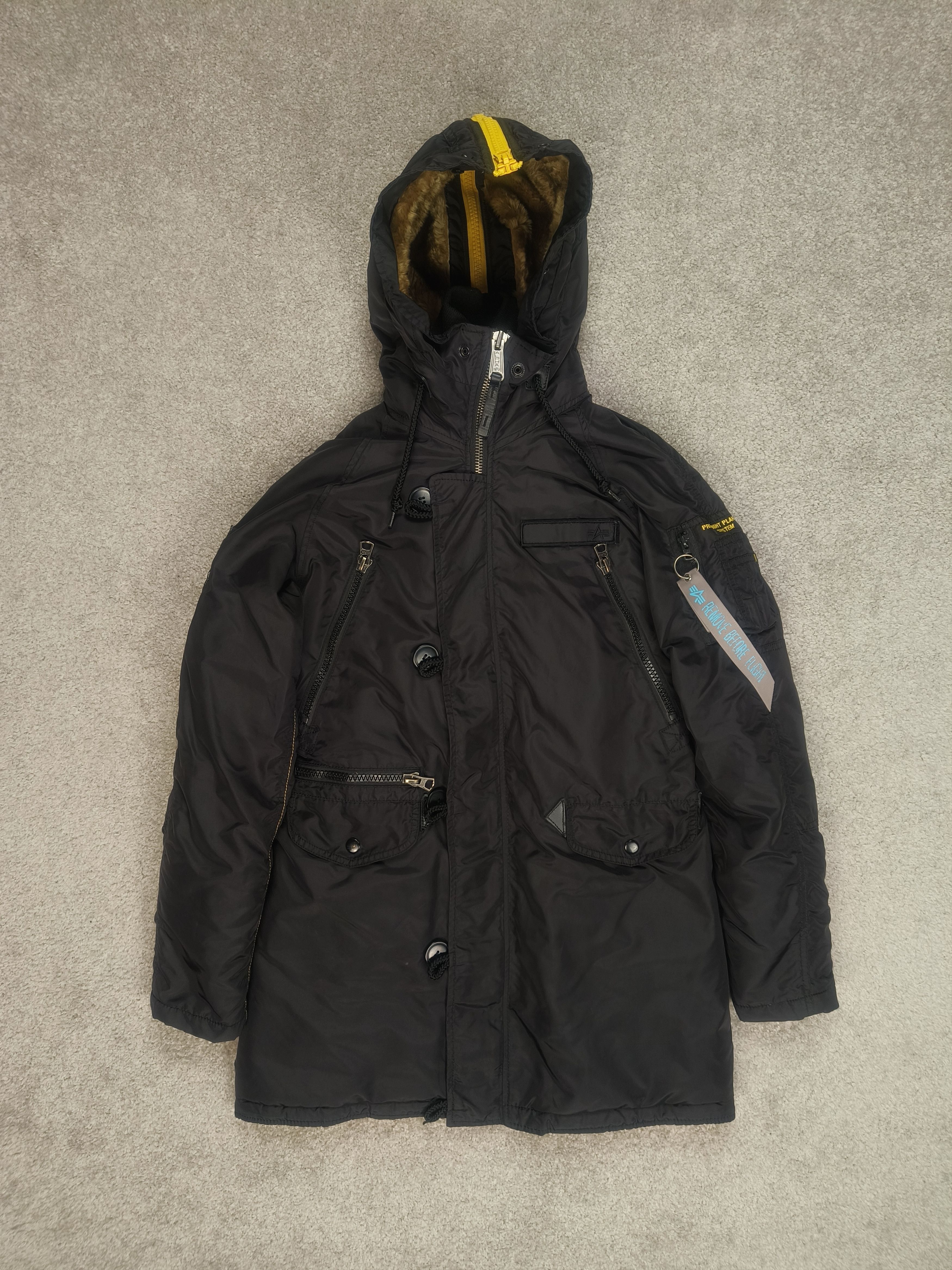 Alpha Industries Alpha Industries Preflight Planning System Two Zips Jacket Size XS / US 0-2 / IT 36-38 - 1 Thumbnail