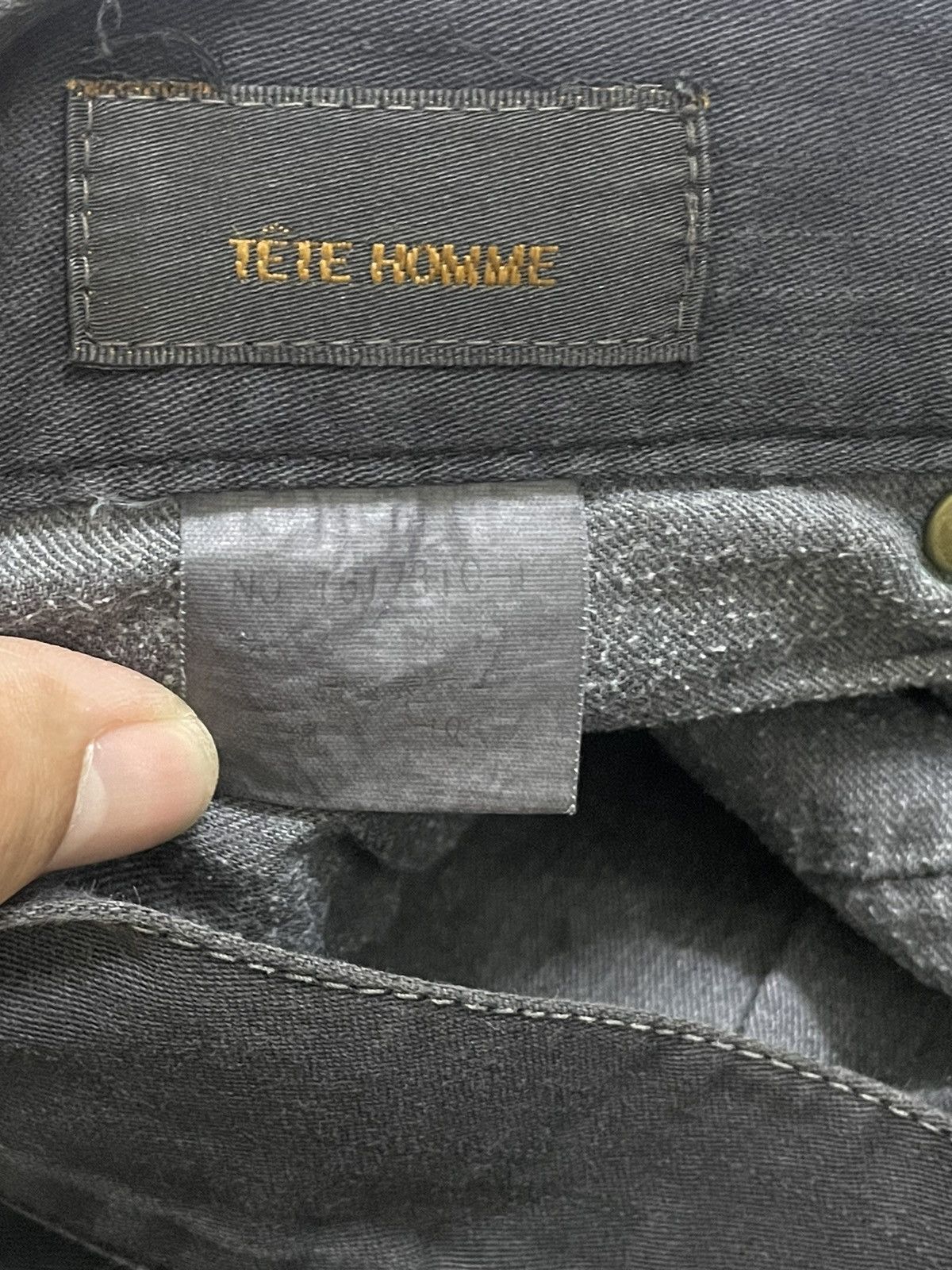 Issey Miyake × Tete Homme Tete Homme Double Knee Tactical Kargo Pants Size US 30 / EU 46 - 11 Thumbnail
