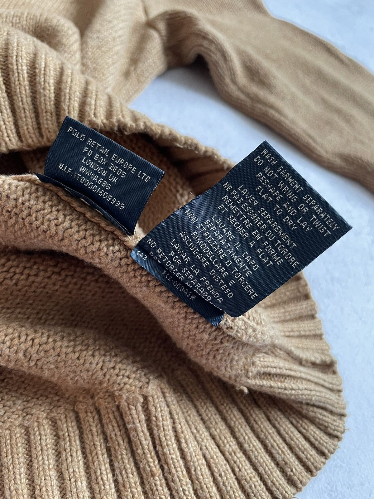 Vintage Vintage Polo Ralph Lauren Knit Sweater Size US L / EU 52-54 / 3 - 8 Thumbnail