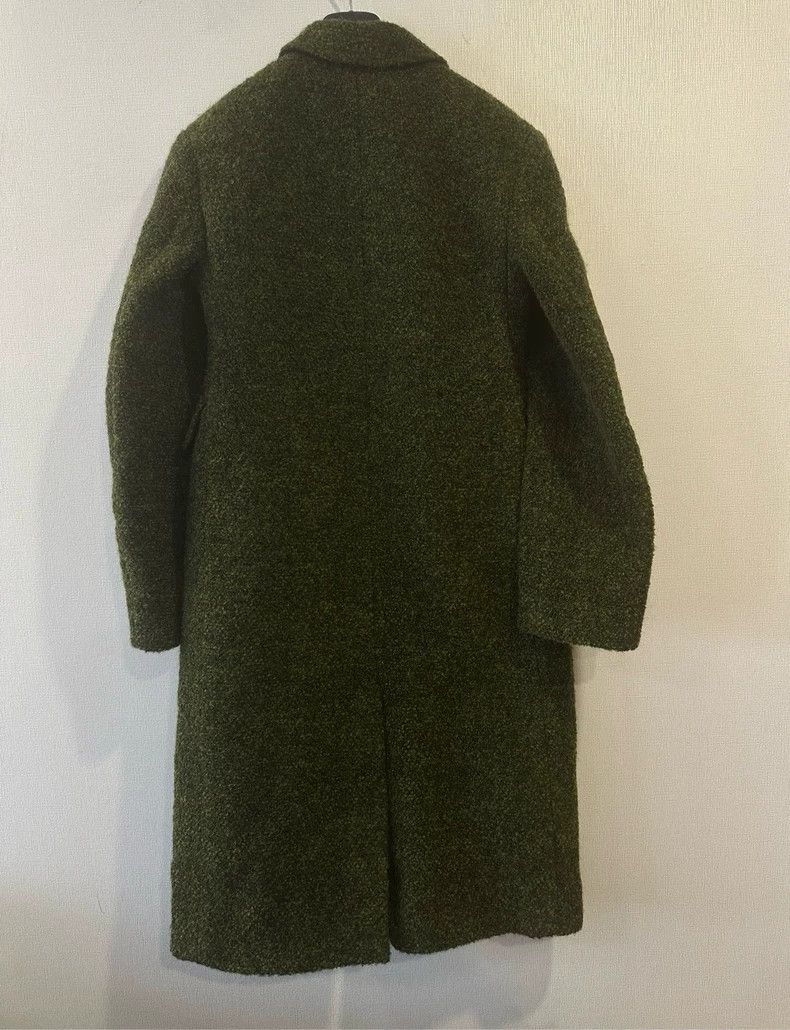 Jil Sander Jil Sander Moss green double-breasted long coat Size 4XL / US 24-26 - 3 Thumbnail
