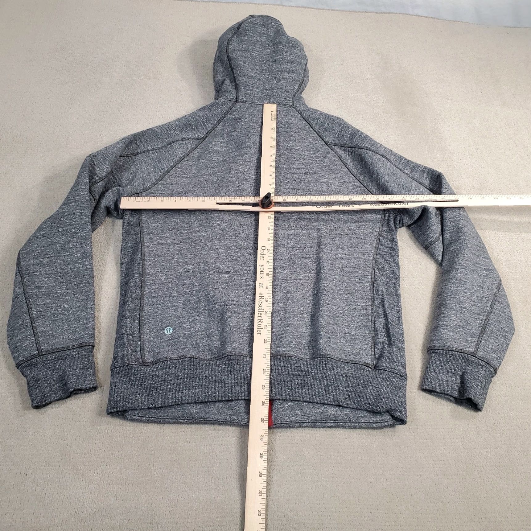 Lululemon Lululemon Best Coast Hoodie Mens Medium Heathered Gray Full Zip Sweatshirt Solid Size US M / EU 48-50 / 2 - 5 Thumbnail