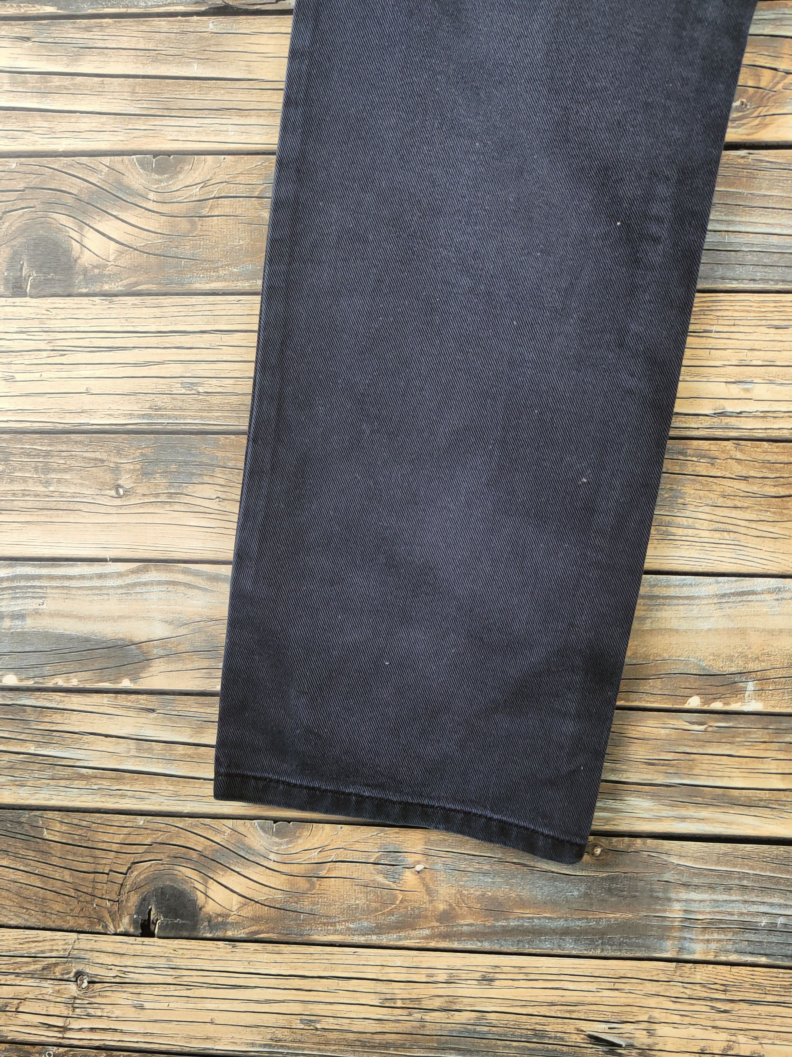 Levi's 508 Levi's Black Distressed Ripped Soft Jeans #S2811 Size US 31 - 9 Thumbnail