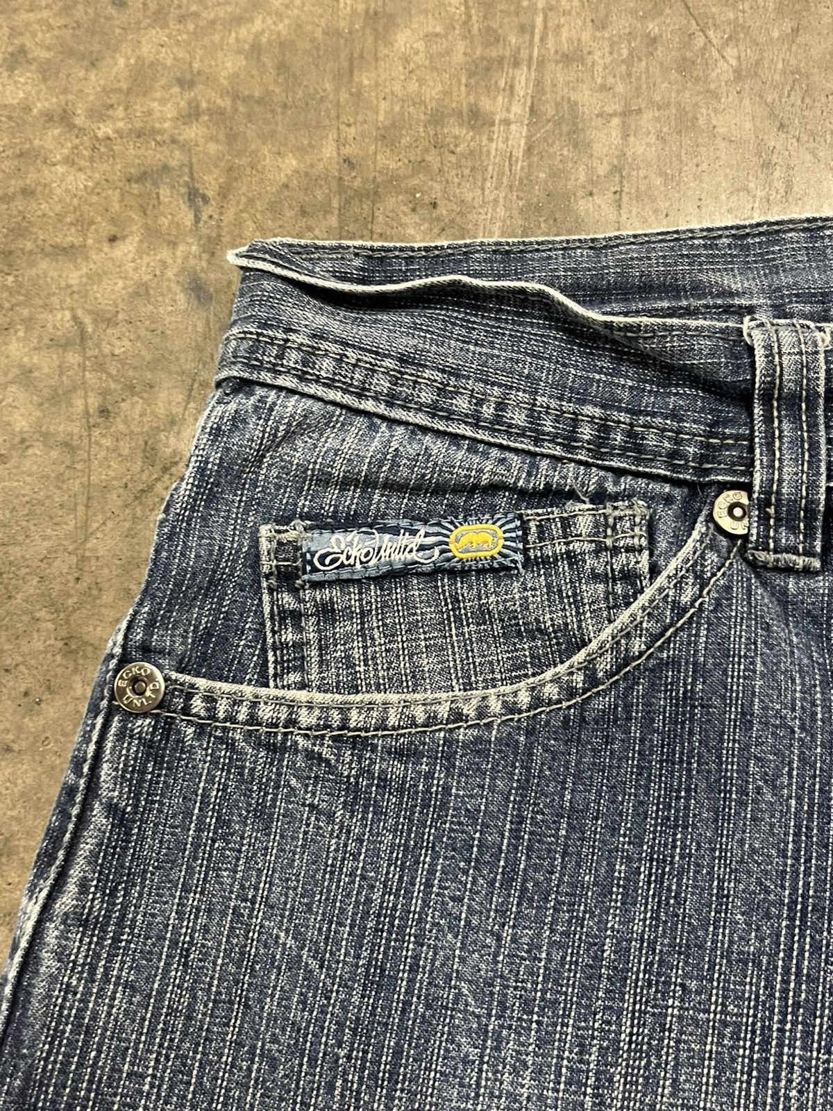 Ecko Unltd. × Vintage Y2K baggy fit jorts Ecko vintage streetwear hype rare skater Size US 36 / EU 52 - 9 Thumbnail