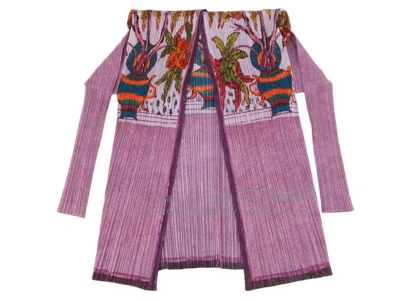Issey Miyake Issey Miyake Pink Coat Size M / US 6-8 / IT 42-44 - 2 Thumbnail