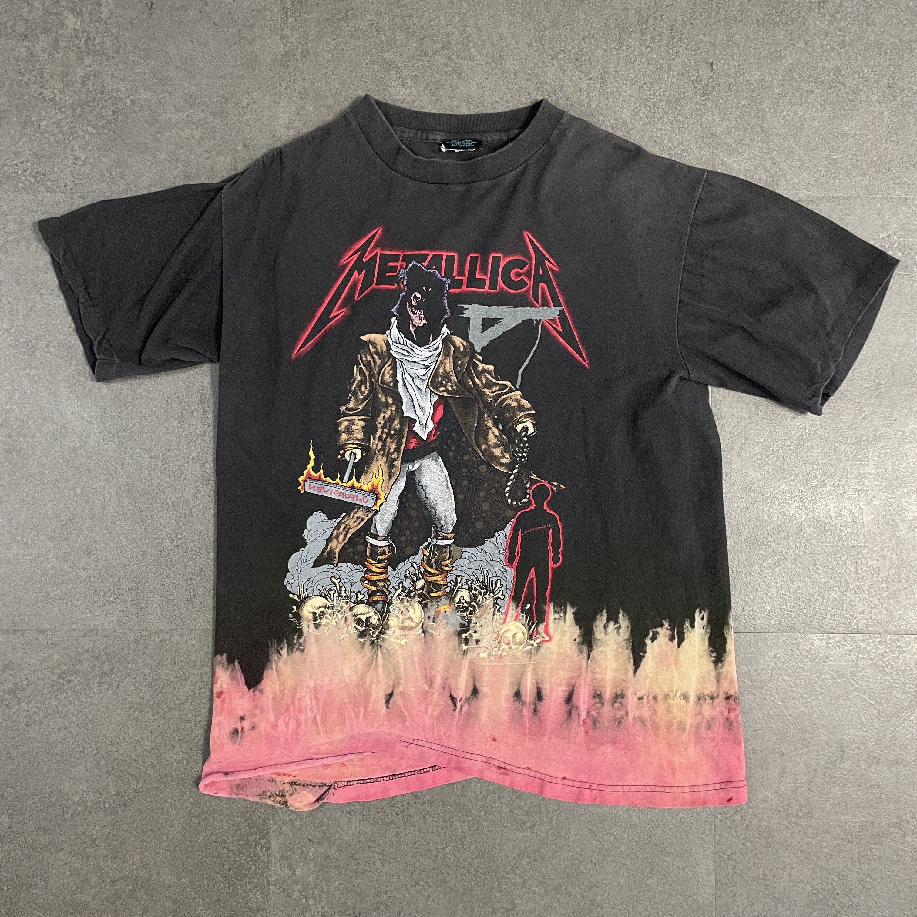 Metallica Vintage 90s Metallica Pushead Fixxxer T-Shirt | Grailed