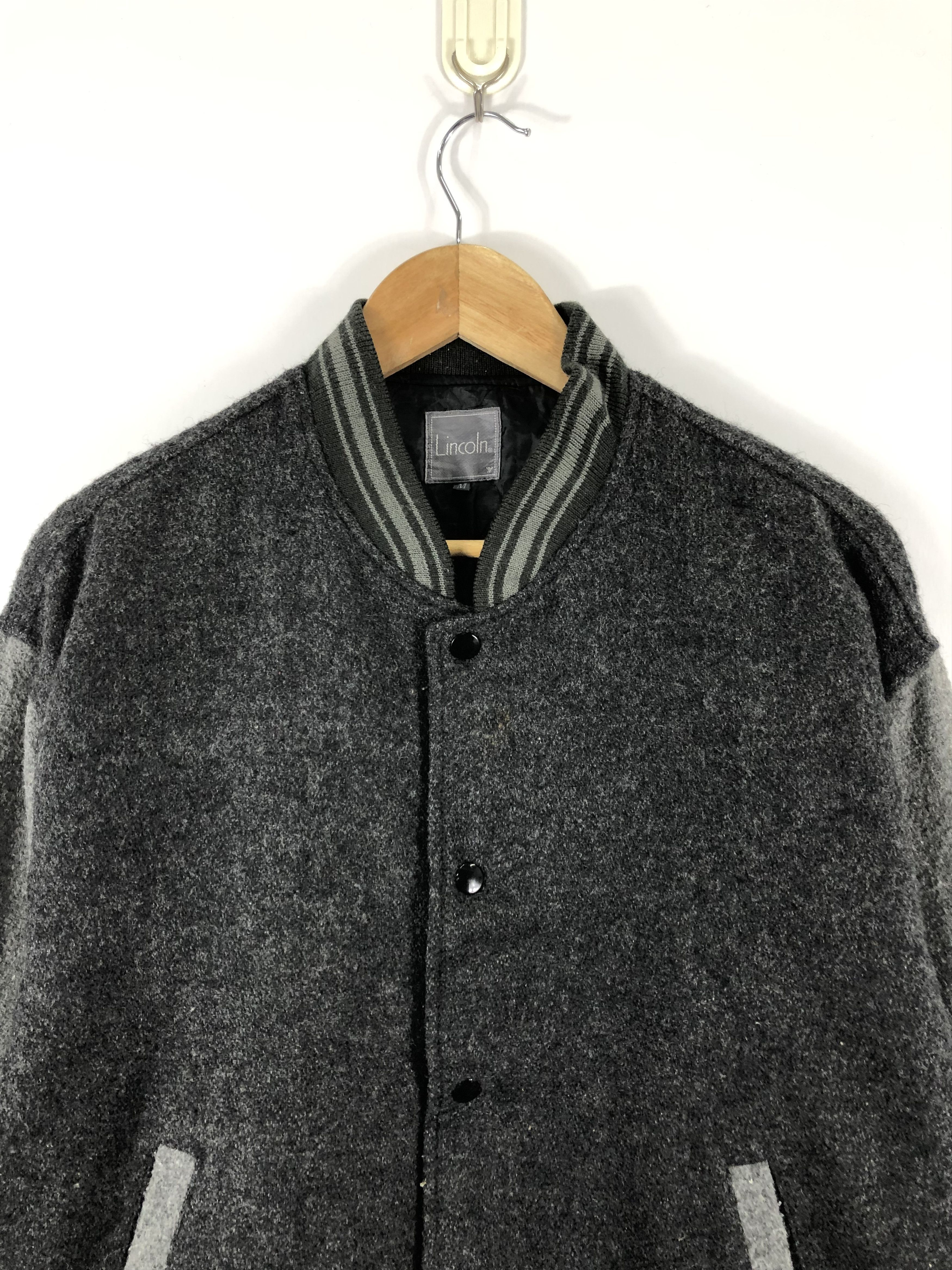 Japanese Brand Vintage 90s Challenge Lincoln Varsity Jacket V0278 Size US M / EU 48-50 / 2 - 2 Thumbnail