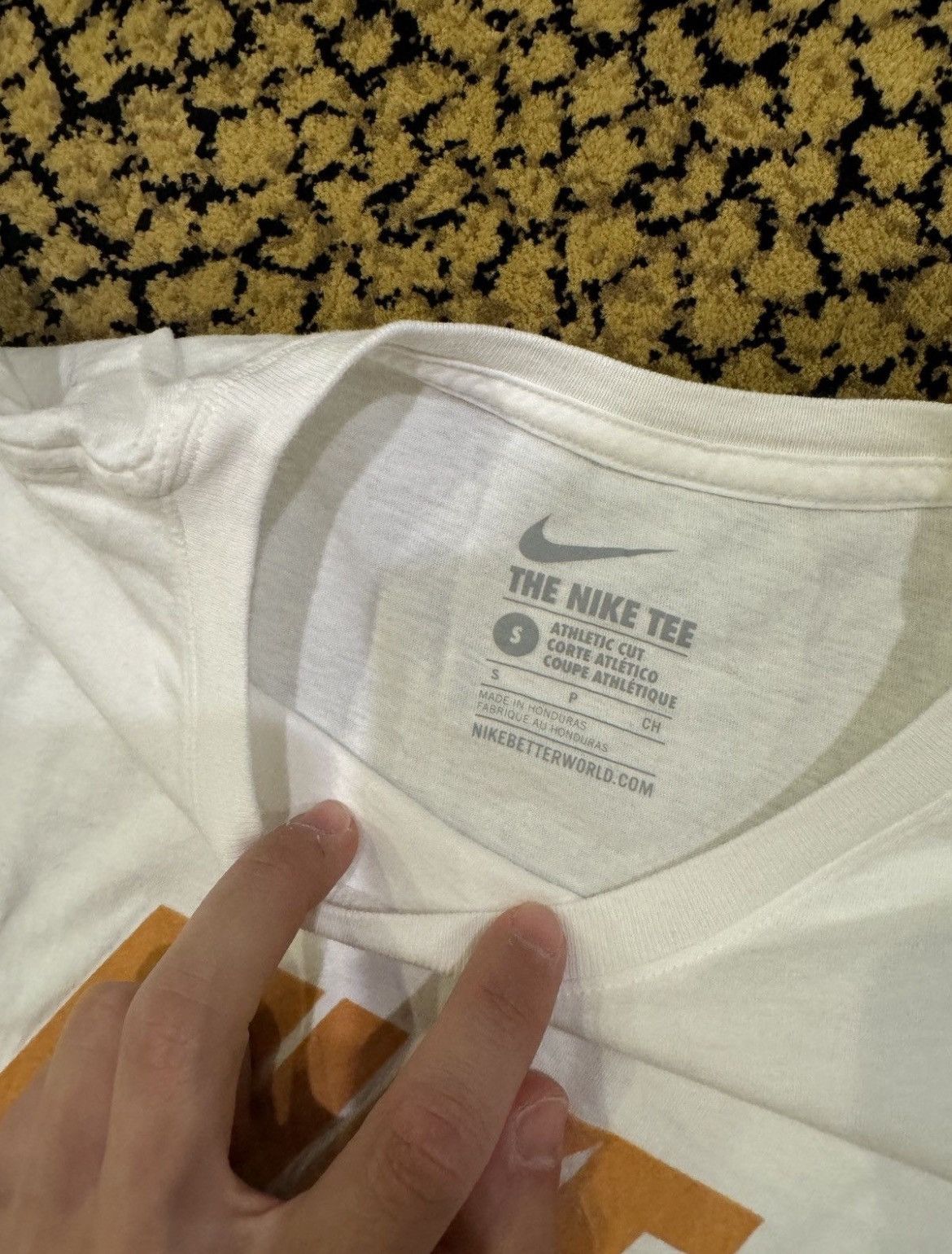 Kith × Nike Nike x Kith AF1 Linen T-shirt Size US S / EU 44-46 / 1 - 3 Thumbnail