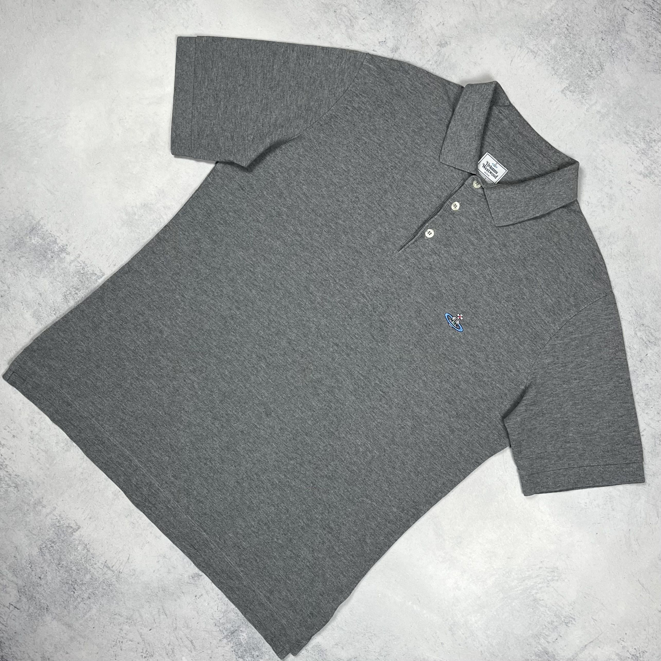 Vivienne Westwood Vivienne Westwood Orb Logo Polo Shirt Size US XL / EU 56 / 4 - 1 Thumbnail