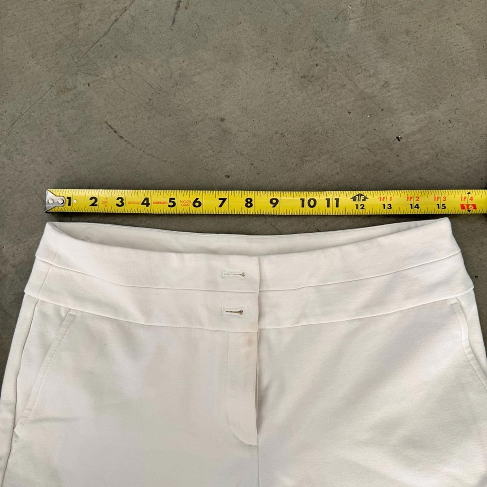 Other Anne Klein Pants / Cropped Slim Fit / Ivory / Women’s 6 Size 28" / US 6 / IT 42 - 4 Thumbnail
