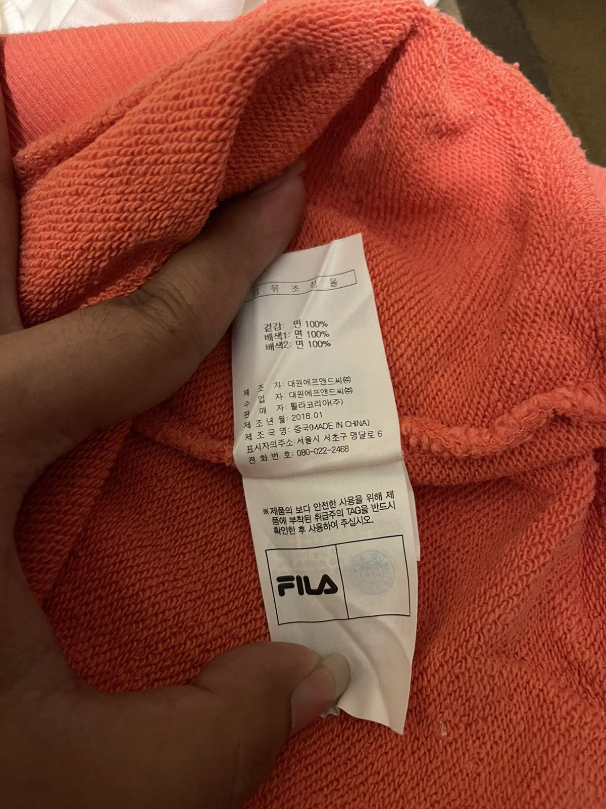Fila FILA Colorblock Crewneck Sweatshirt - Pink/White/Coral Size US M / EU 48-50 / 2 - 6 Thumbnail
