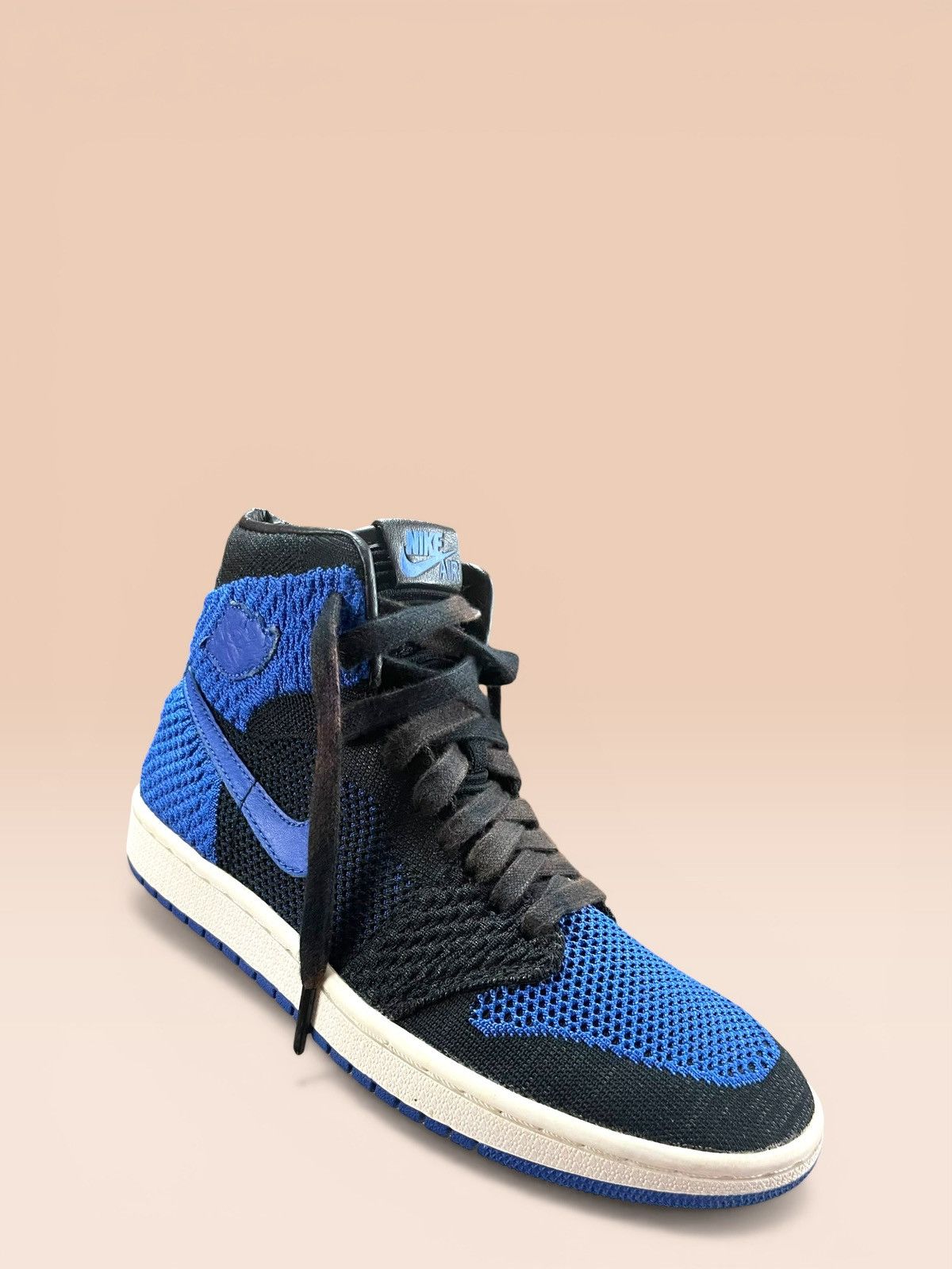 Jordan Brand Air Jordan 1 Retro High OG Flyknit GS "Royal" Size US 6 / EU 39 - 13 Thumbnail