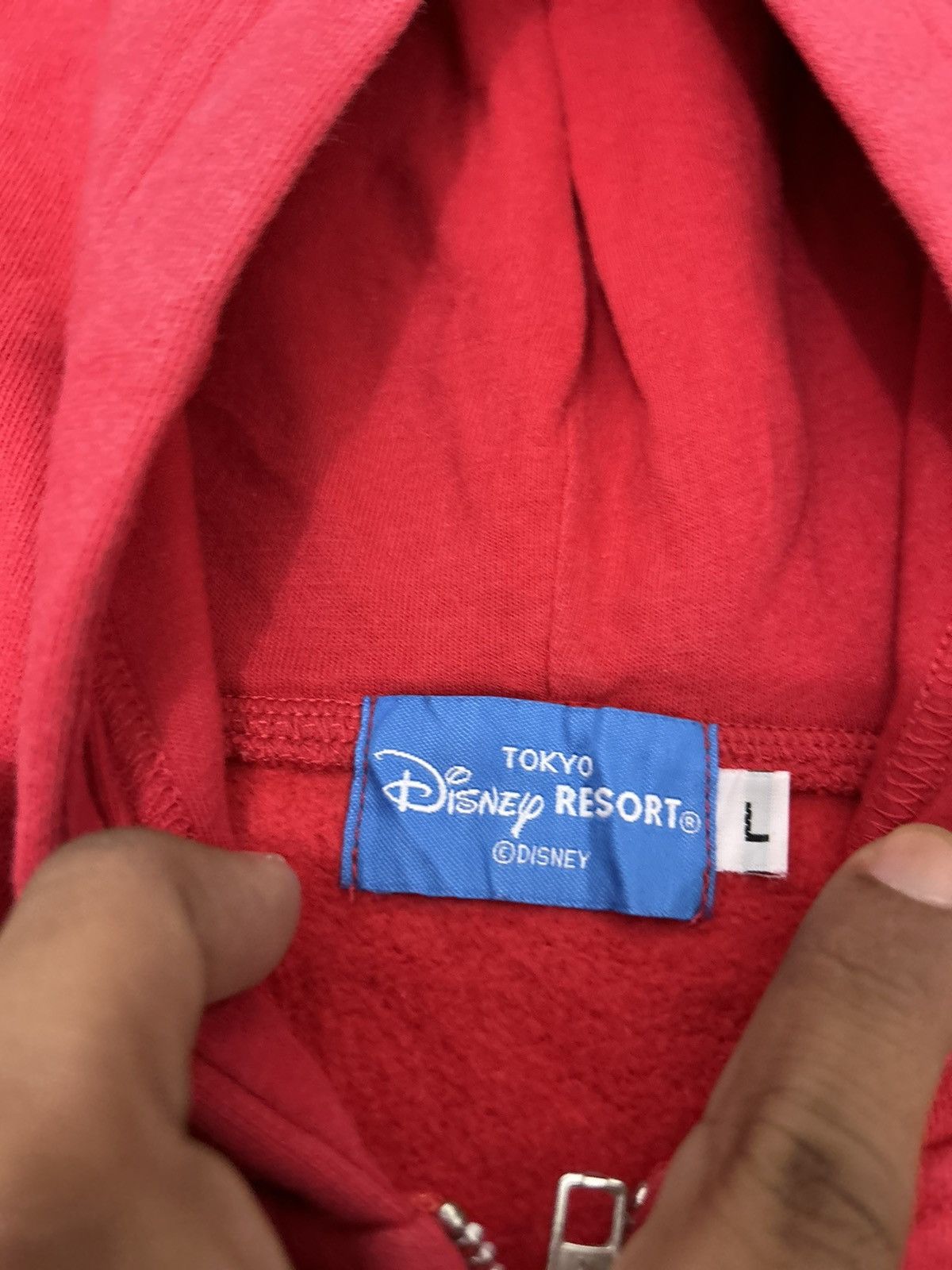 Disney × Japanese Brand × Mickey Mouse Disney Resort Tokyo Mini mouse Zip hoodie Size US L / EU 52-54 / 3 - 7 Thumbnail