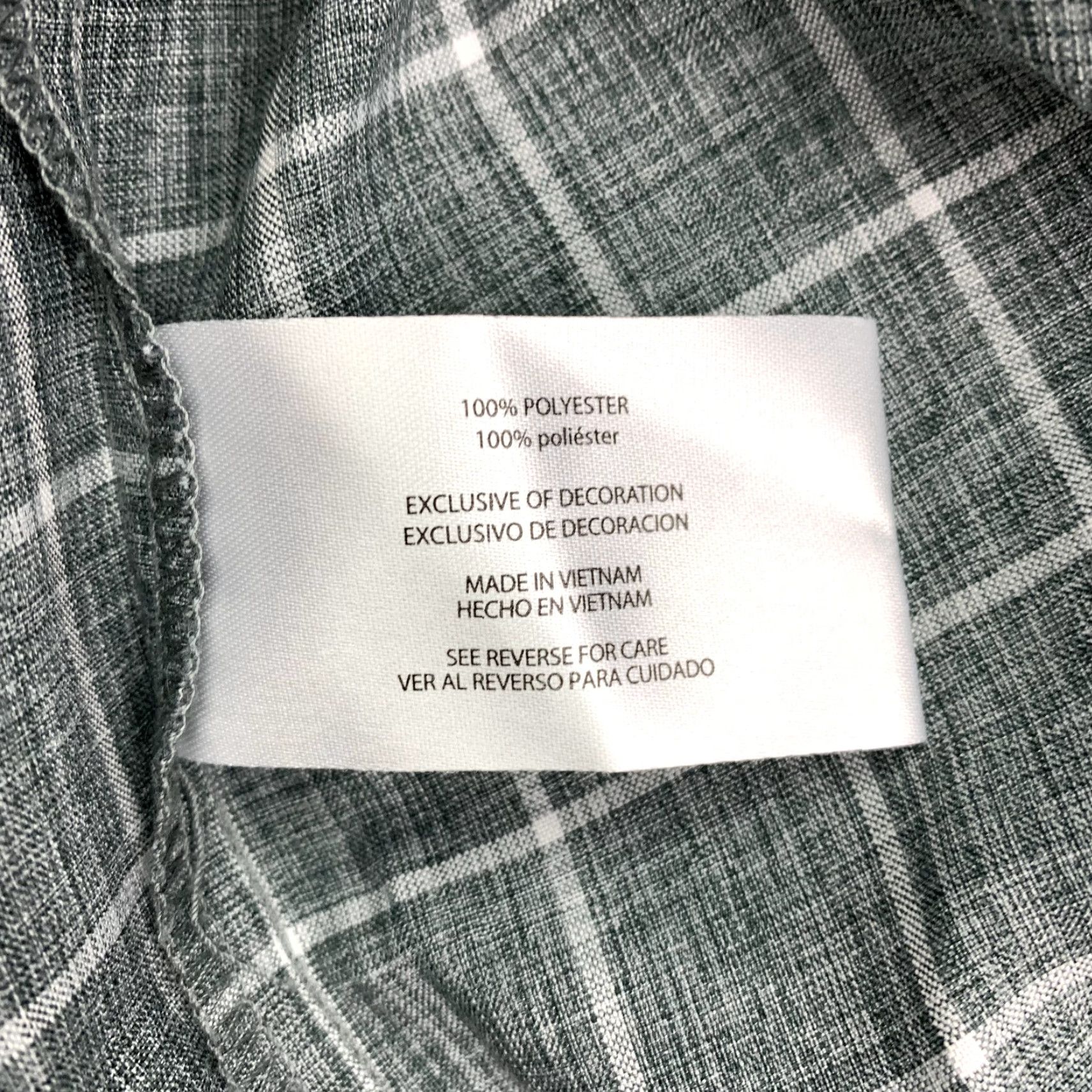 Orvis Orvis Men’s Performance S/S Button Work Shirt Gray/White Check Plaid Large Size US L / EU 52-54 / 3 - 4 Thumbnail