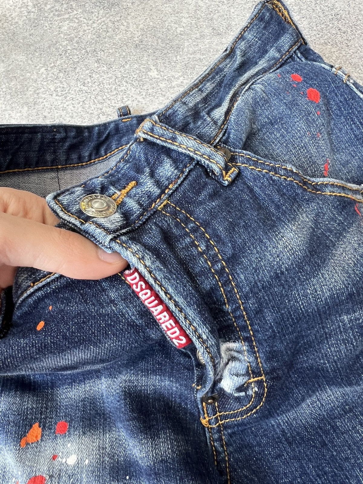Dsquared2 × Vintage Vintage Dsquared2 Luxury skinny Jeans 44 size ( IT) Size US 32 / EU 48 - 15 Thumbnail