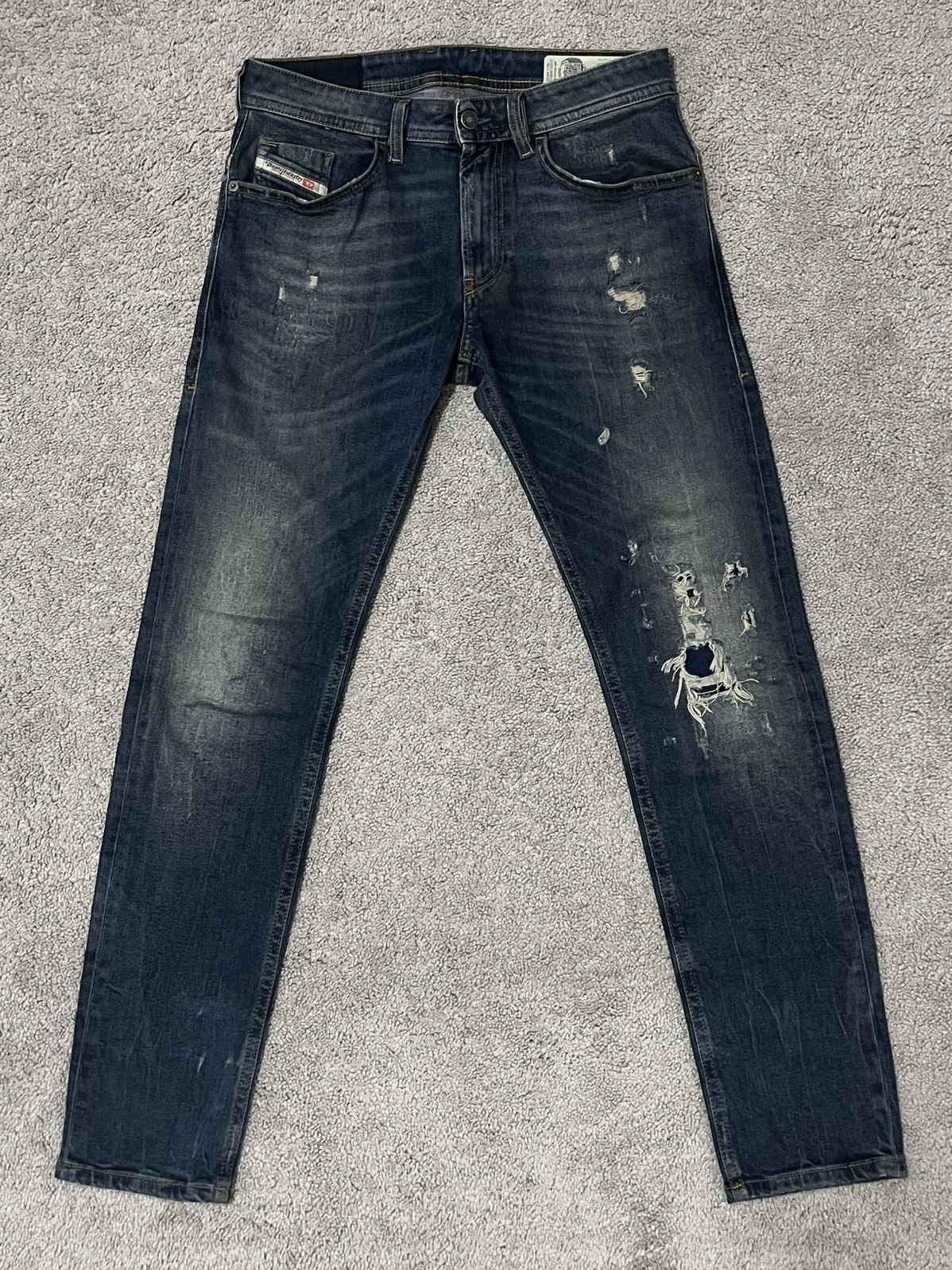 Diesel Diesel Y2K Distressed Ripped Denim | Grailed