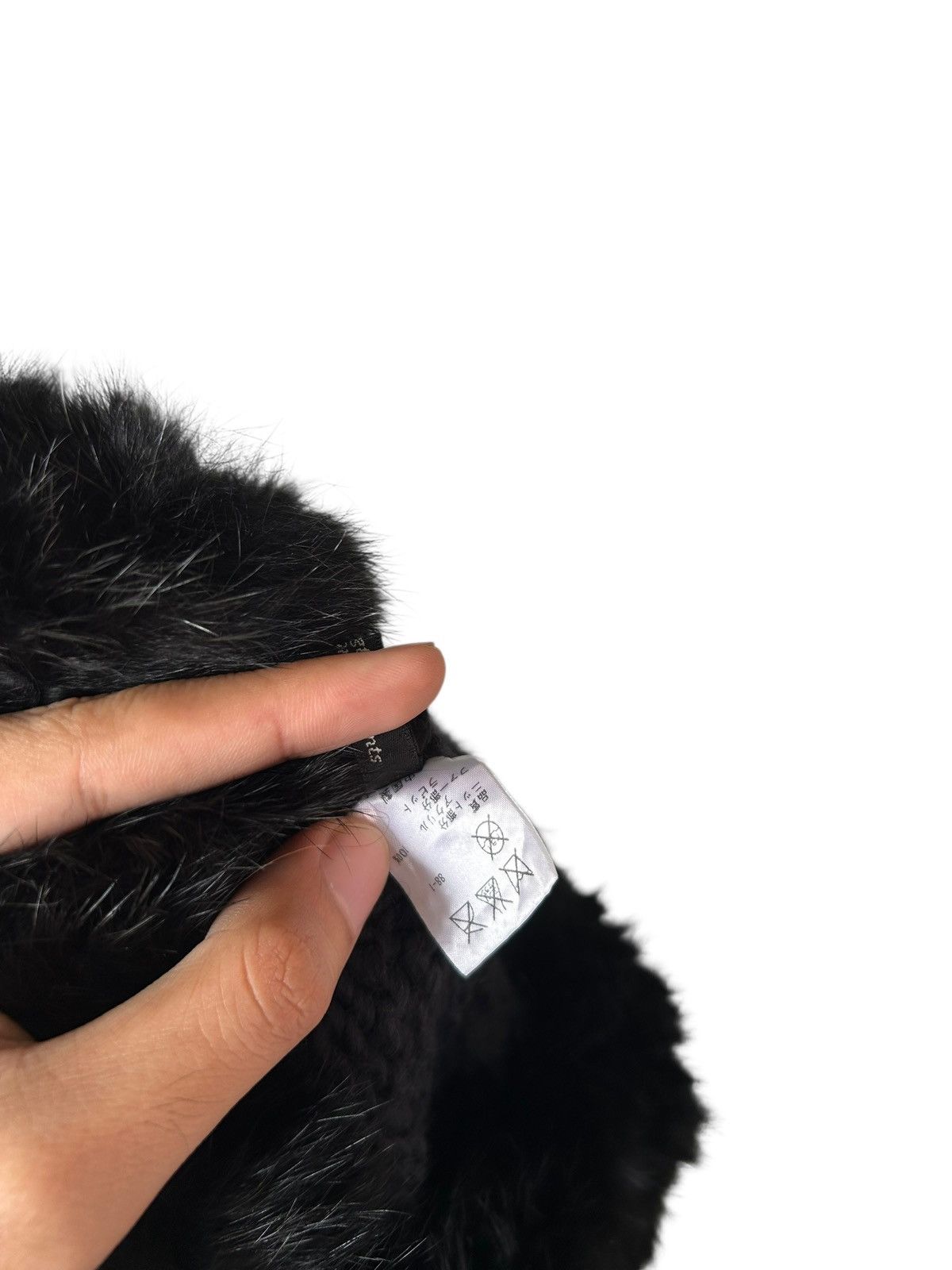 Japanese Brand Mohawk Japanese Punk Bondage Fur Hairy Beanie Hats Size ONE SIZE - 7 Thumbnail