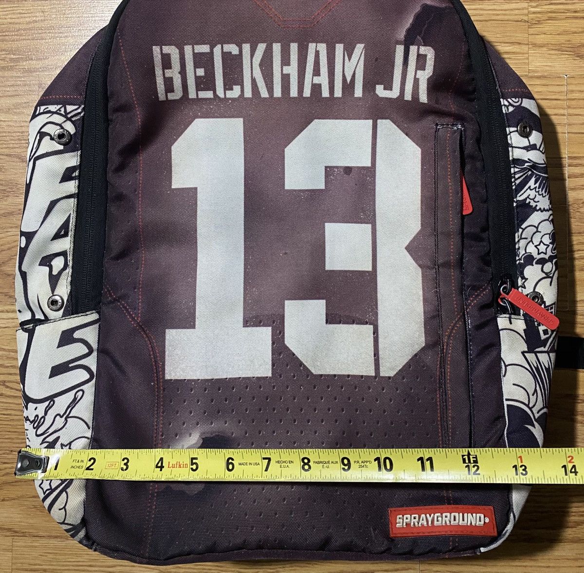 Sprayground Sprayground Odell Beckham Royal Family #13 Backpack Book Bag Size ONE SIZE - 10 Thumbnail