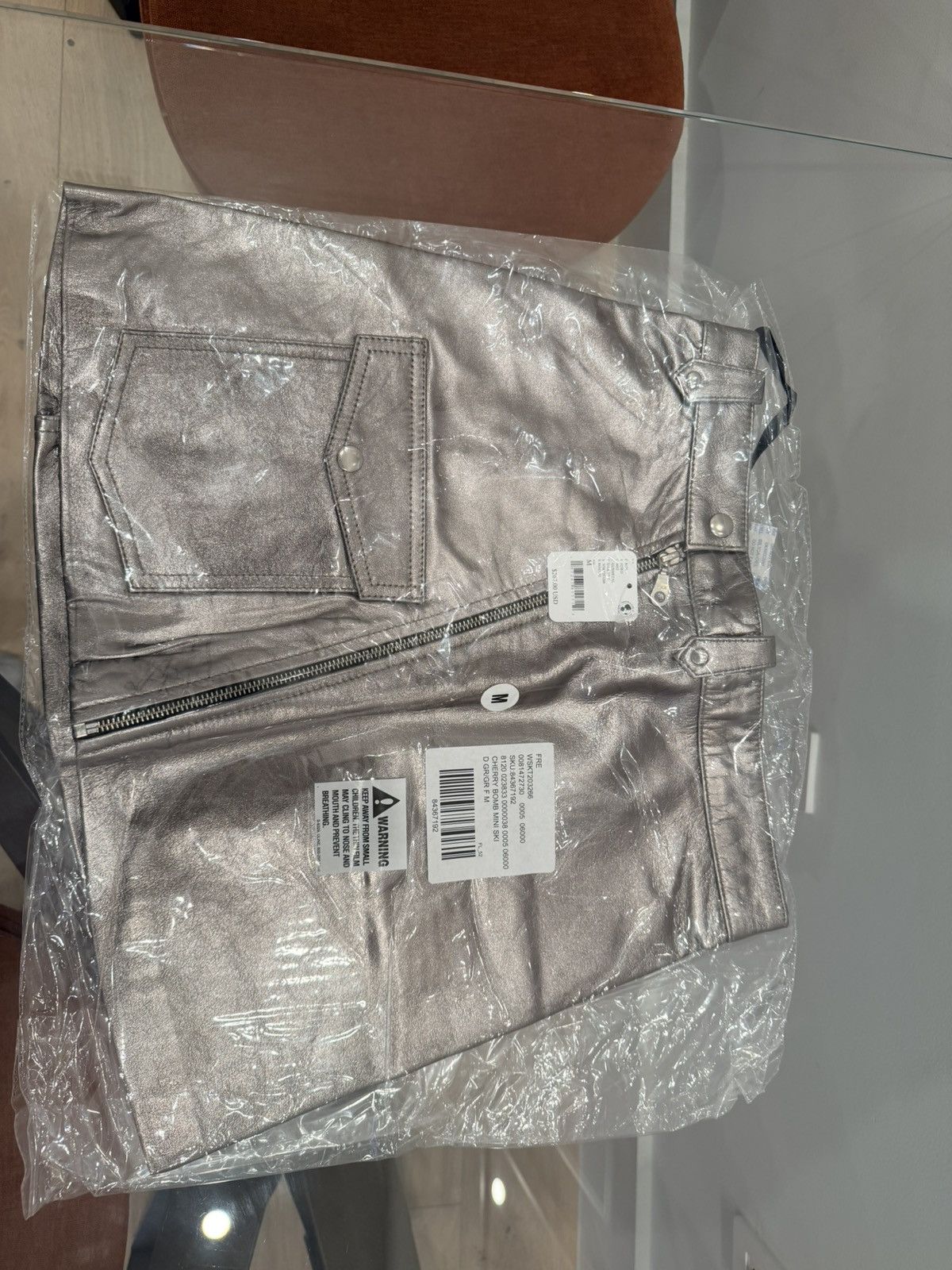 Free People Cherry Bomb Mini Skirt Size 27" / US 4 / IT 40 - 2 Thumbnail